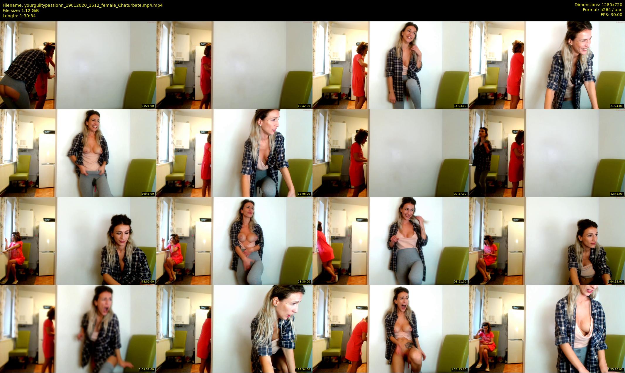 yourguiltypassionn — 91 minute Chaturbate female cam show recording, 720p, Jan 19, 2020