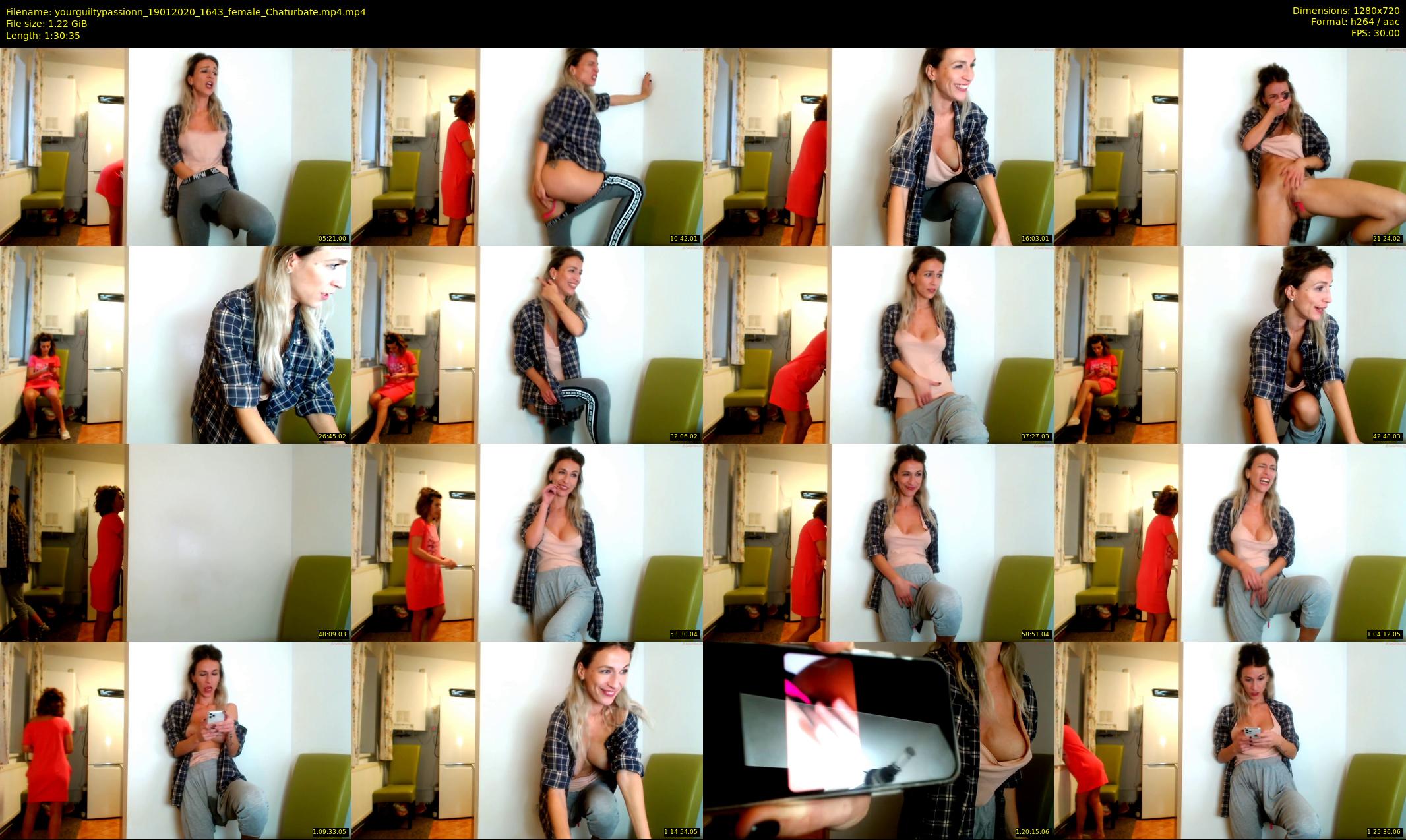 yourguiltypassionn — 91 minute Chaturbate female cam show recording, 720p, Jan 19, 2020