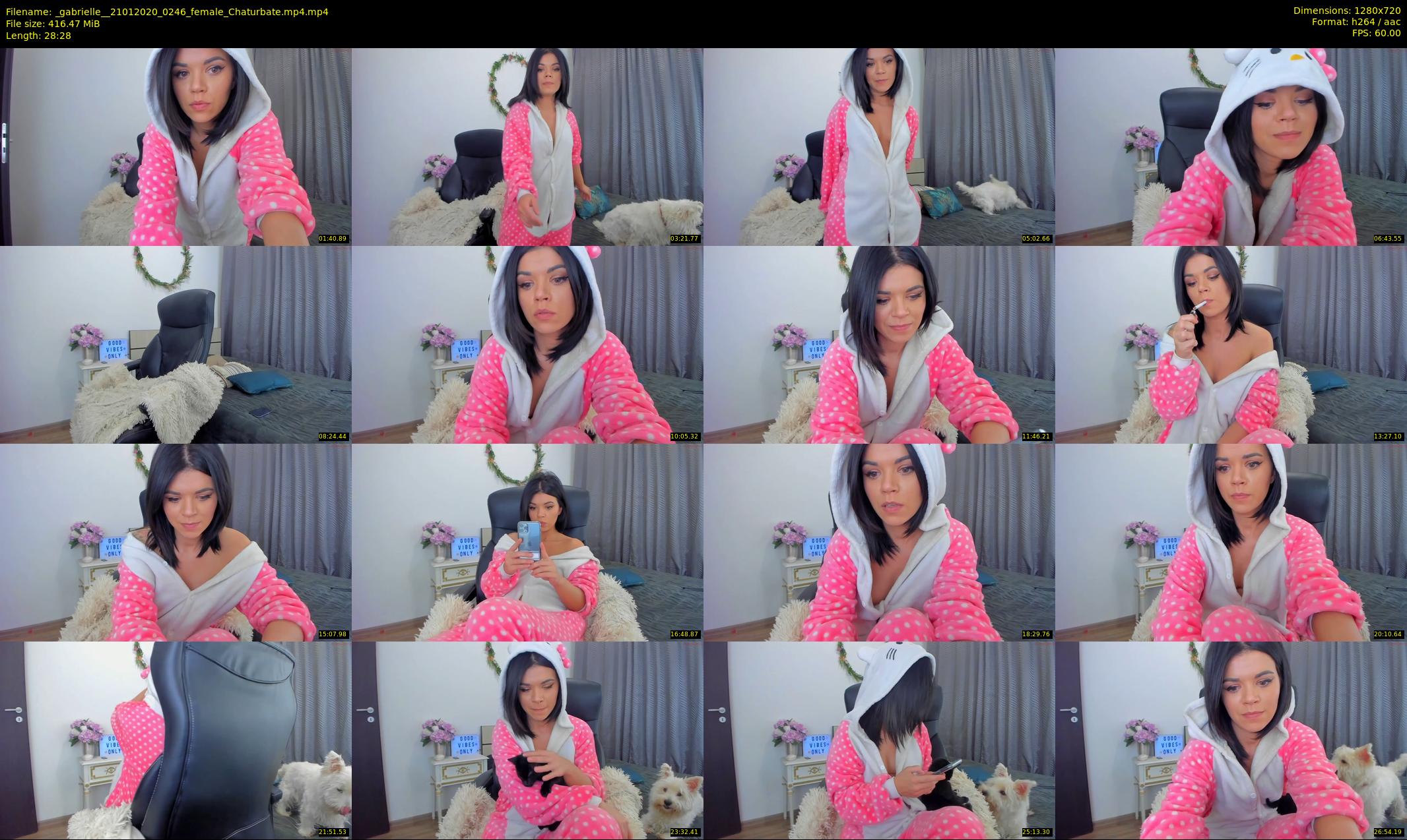 _gabrielle_ — 29 minute Chaturbate female cam show recording, 720p, Jan 21, 2020