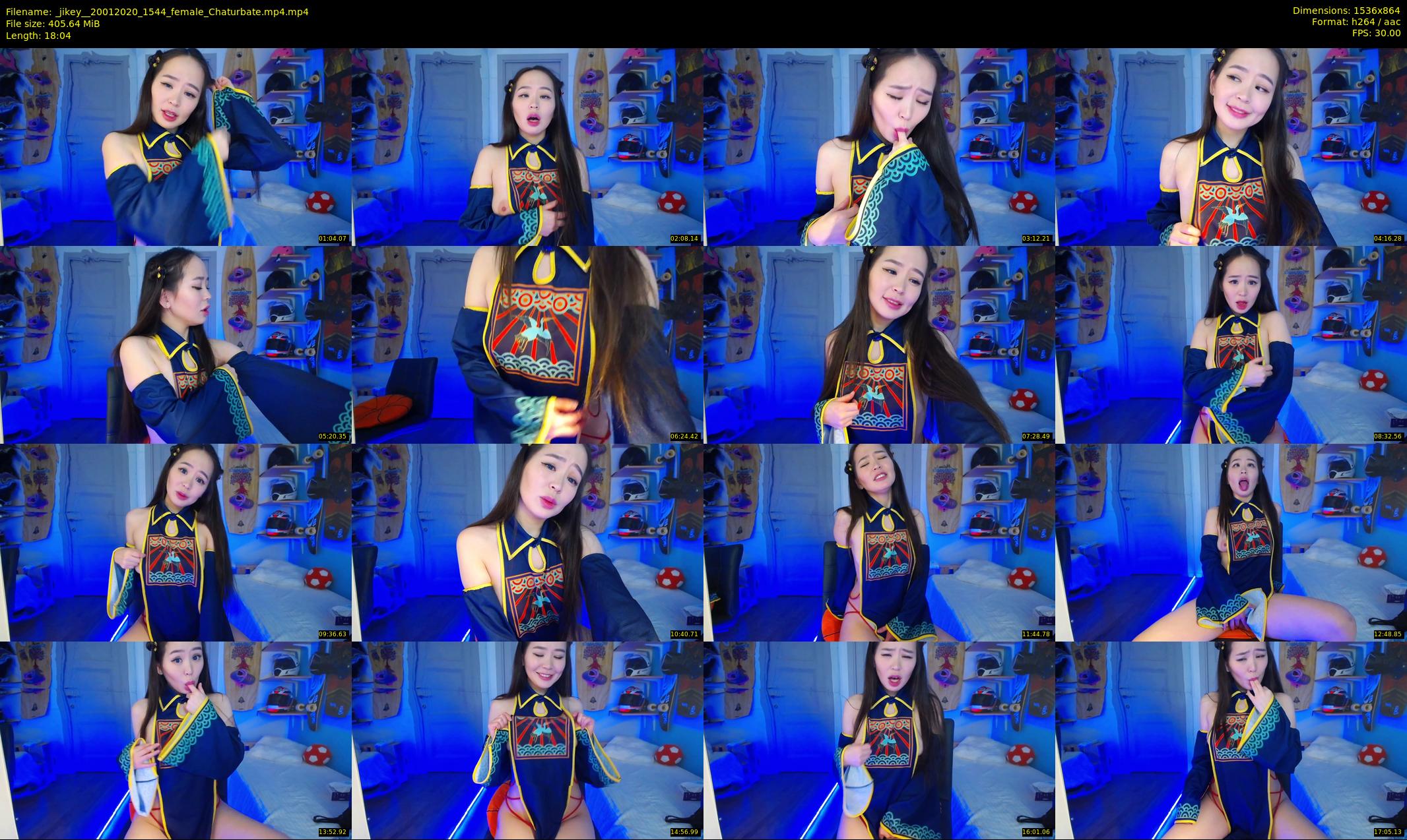 _jikey_ — 19 minute Chaturbate female cam show recording, 720p, Jan 20, 2020