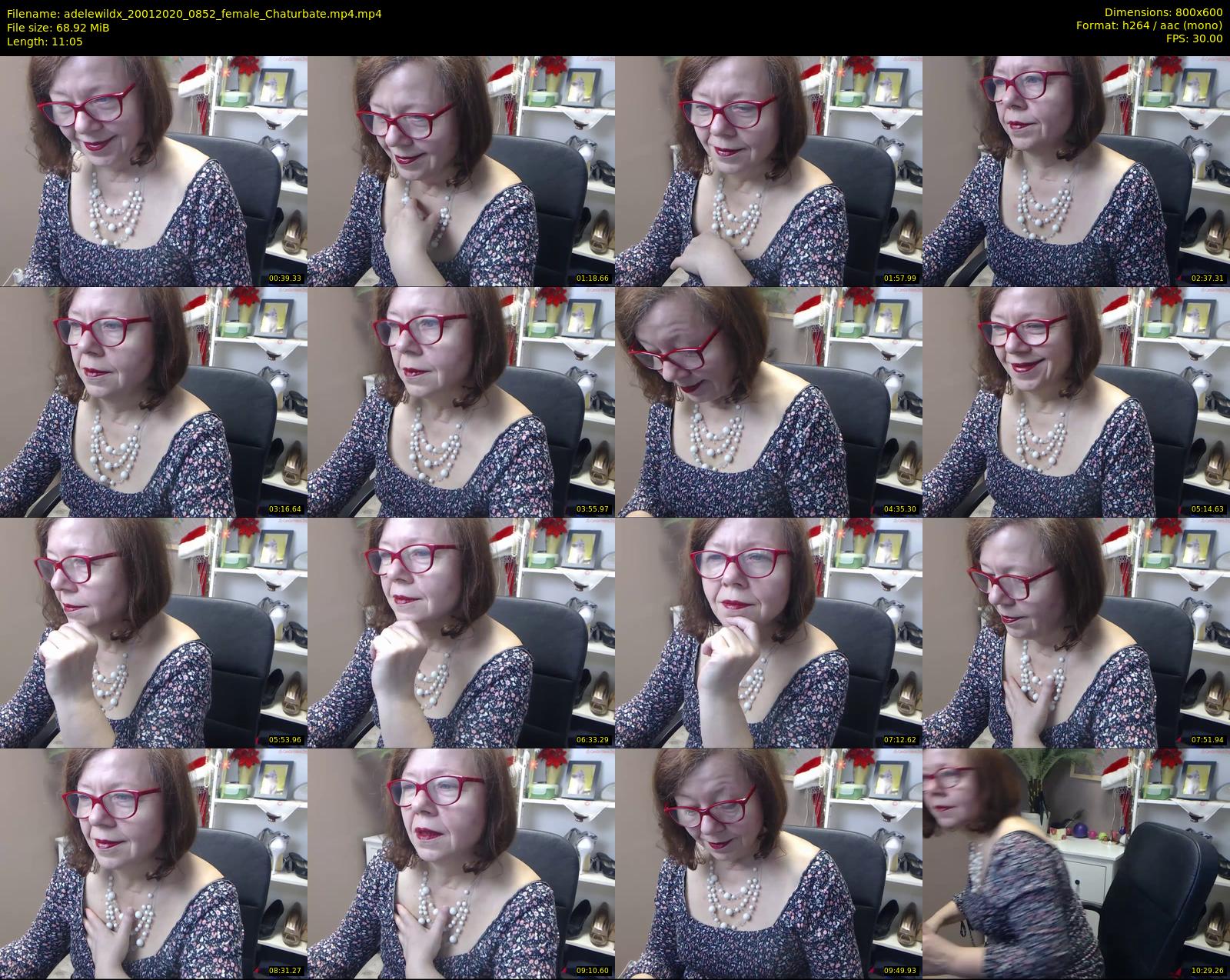 adelewildx — 12 minute Chaturbate female cam show recording, 480p, Jan 20, 2020