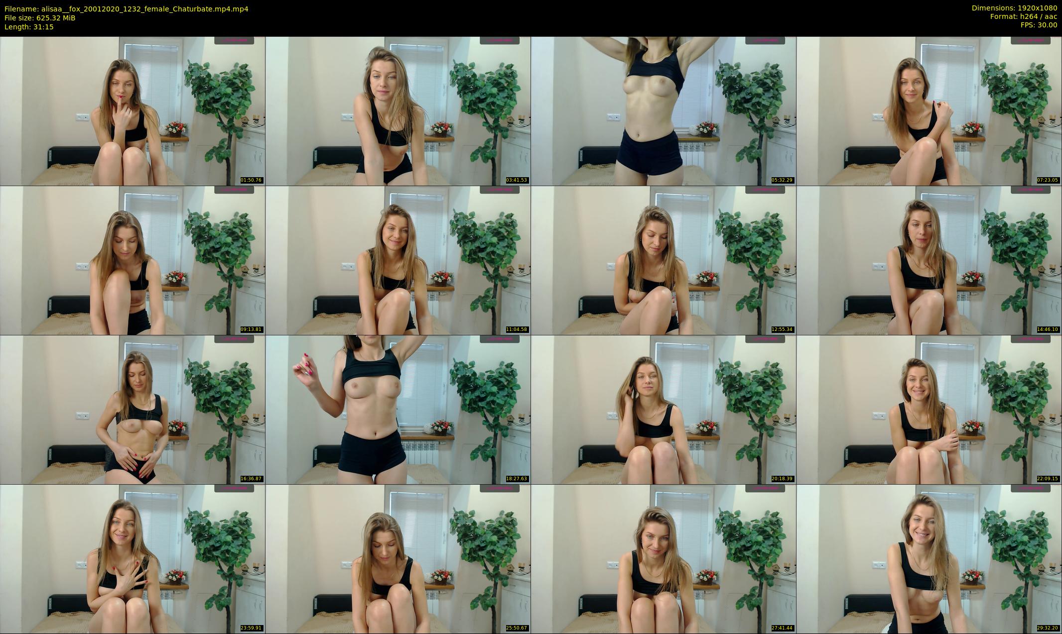 alisaa__fox — 32 minute Chaturbate female cam show recording, 1080p, Jan 20, 2020