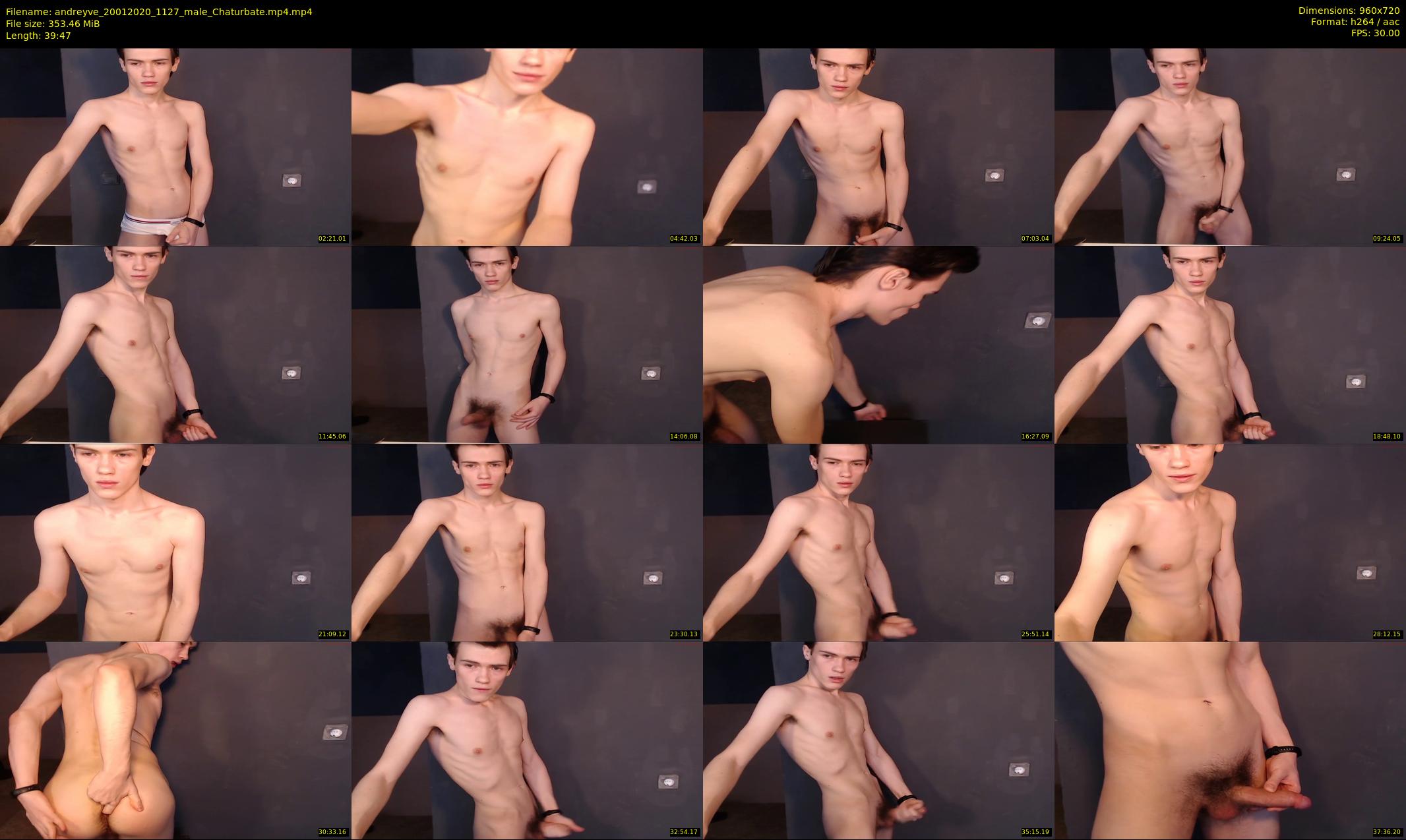andreyve — 40 minute Chaturbate male cam show recording, 720p, Jan 20, 2020