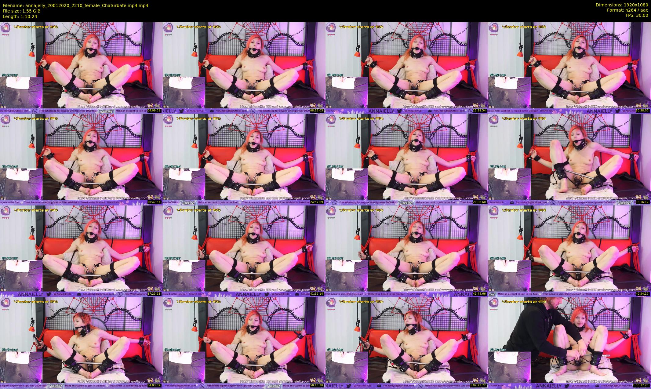 annajelly — 71 minute Chaturbate couple cam show recording, 1080p, Jan 20, 2020
