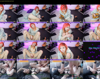 annajelly — 58 minute Chaturbate couple cam show recording, 1080p, Jan 21, 2020