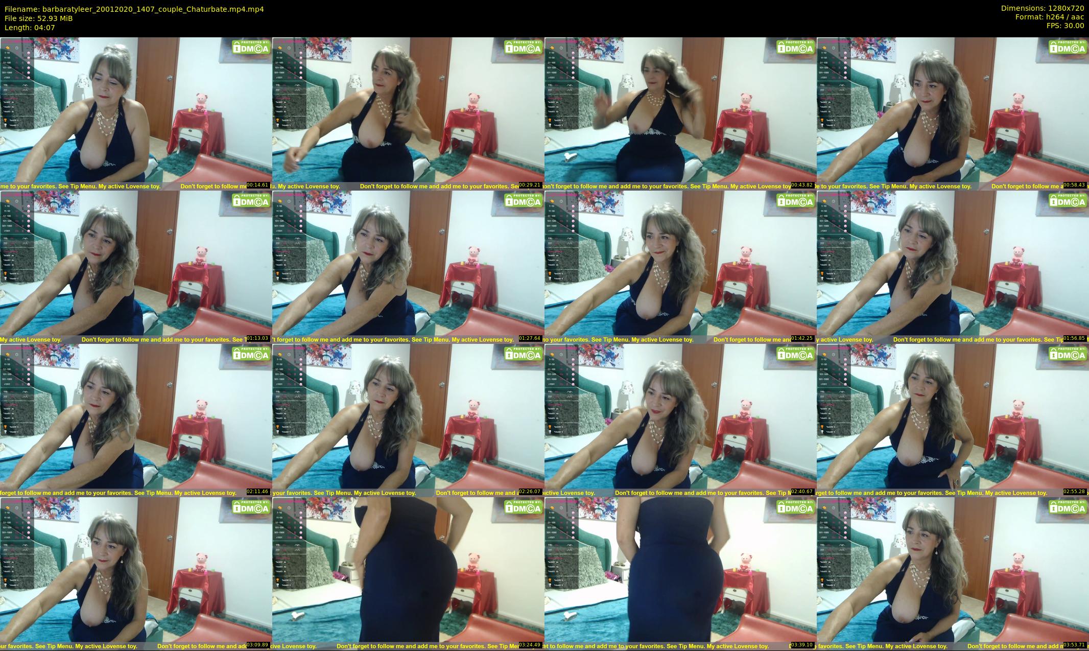 barbaratyleer — 5 minute Chaturbate couple cam show recording, 720p, Jan 20, 2020