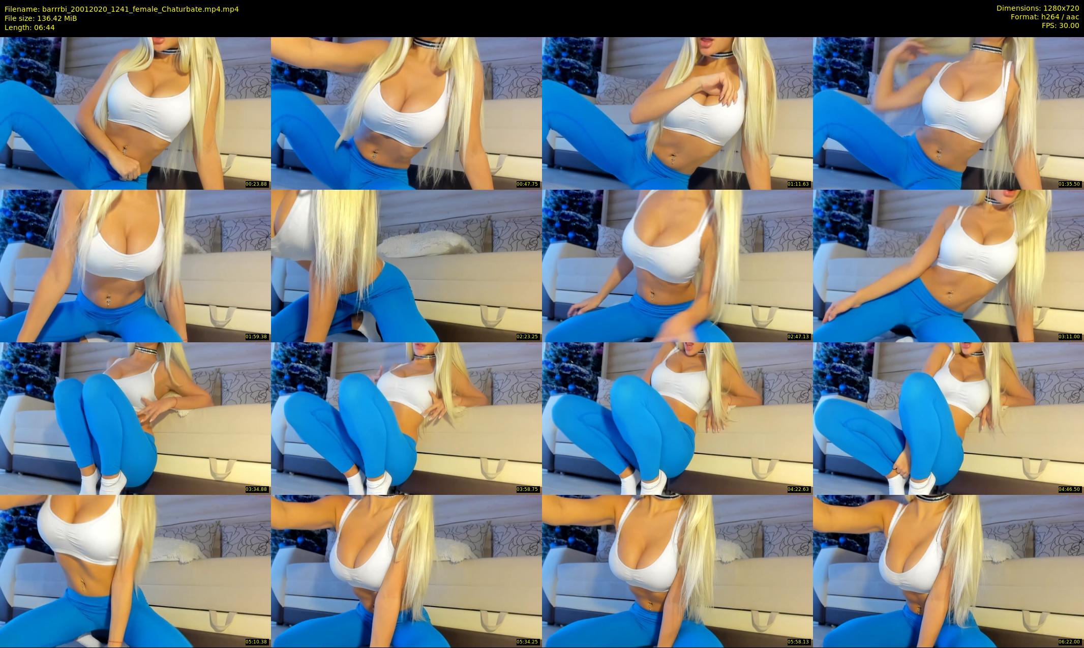 barrrbi — 7 minute Chaturbate female cam show recording, 720p, Jan 20, 2020