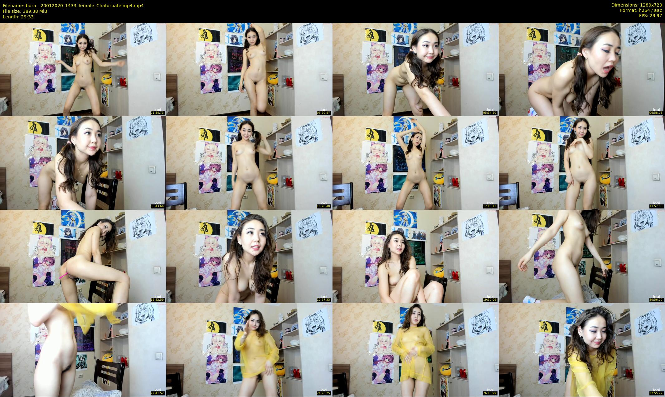 bora_ — 30 minute Chaturbate female cam show recording, 720p, Jan 20, 2020