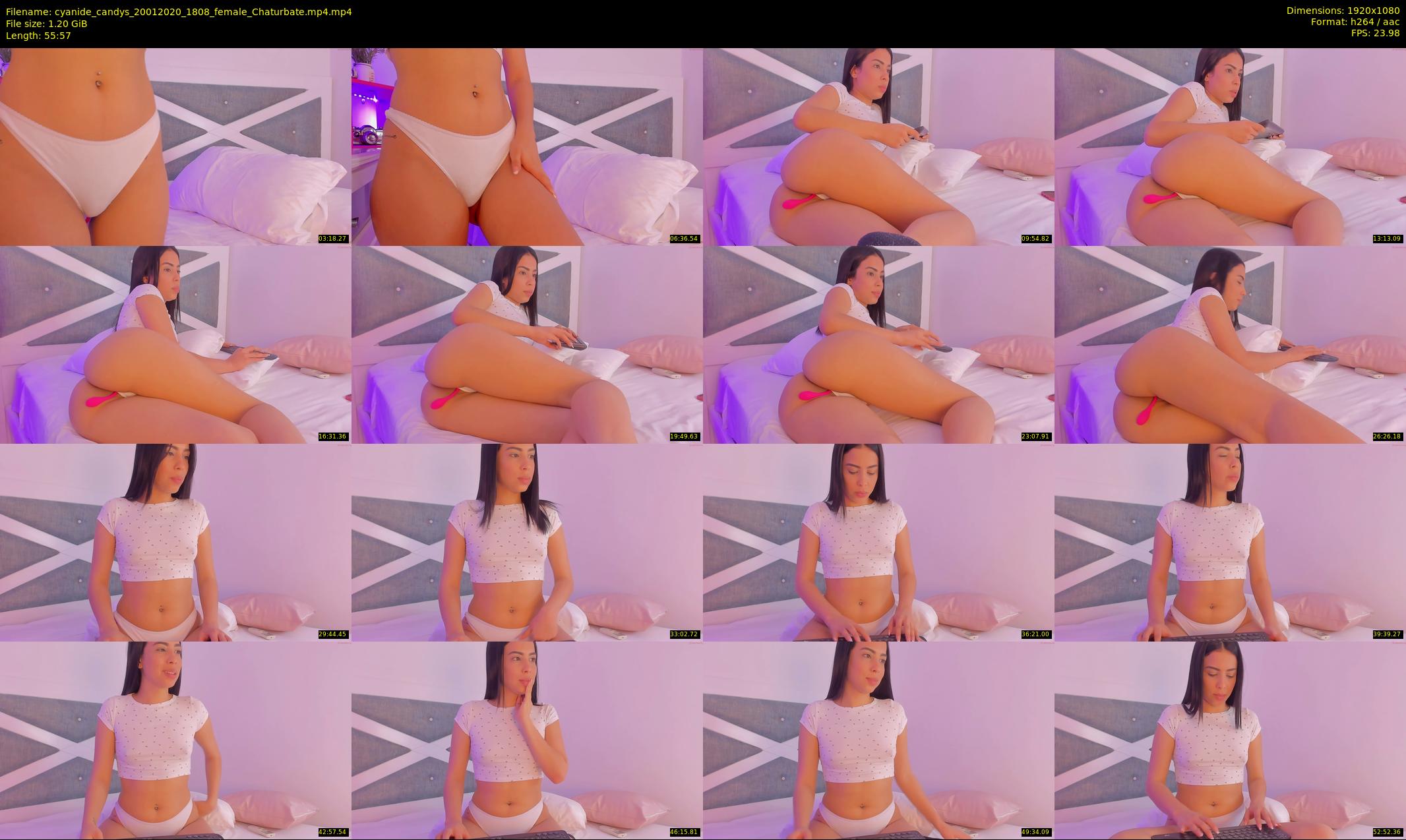 cyanide_candys — 56 minute Chaturbate female cam show recording, 1080p, Jan 20, 2020