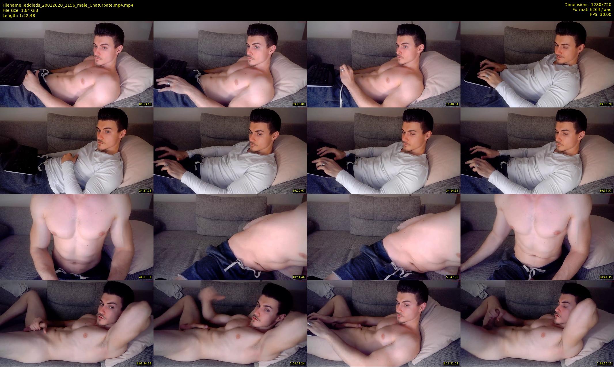 eddieds — 83 minute Chaturbate male cam show recording, 720p, Jan 20, 2020