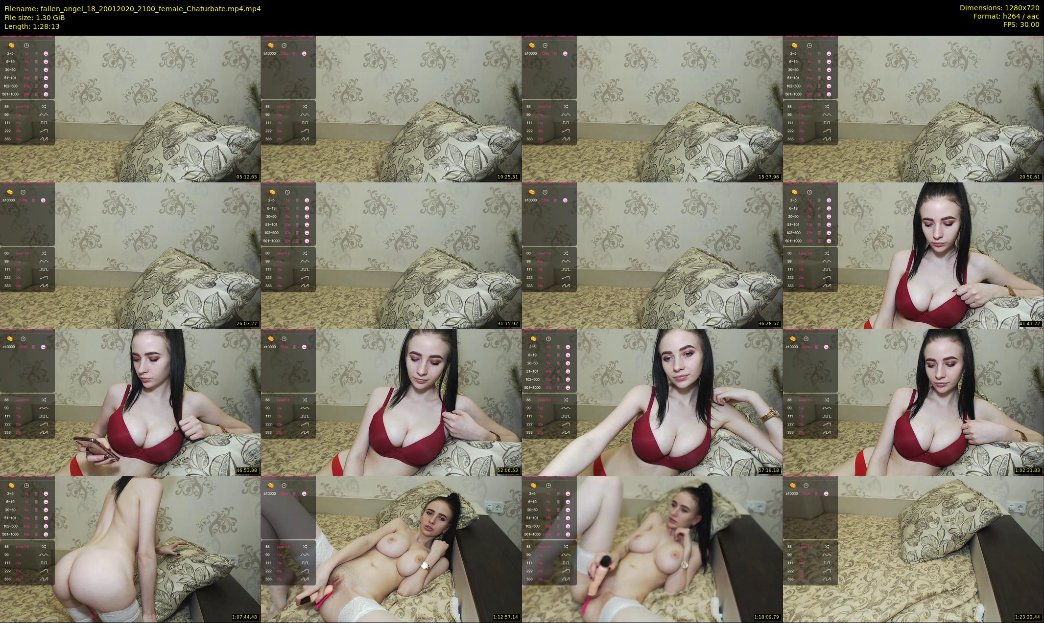fallen_angel_18 — 89 minute Chaturbate female cam show recording, 720p, Jan 20, 2020