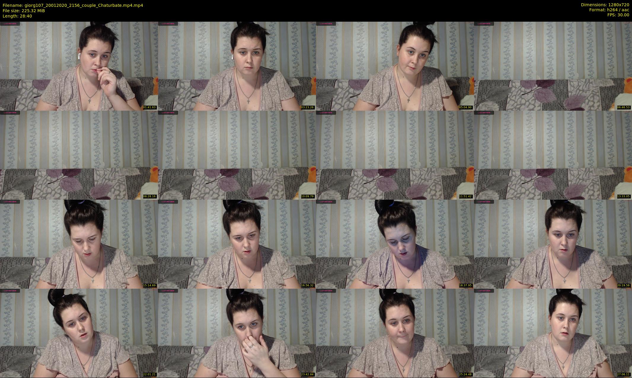 giorg107 — 29 minute Chaturbate couple cam show recording, 720p, Jan 20, 2020