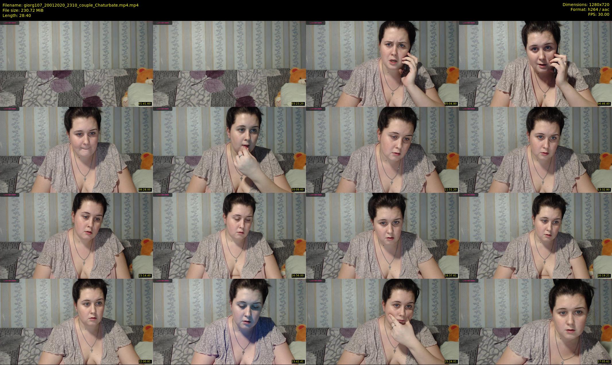 giorg107 — 29 minute Chaturbate couple cam show recording, 720p, Jan 20, 2020