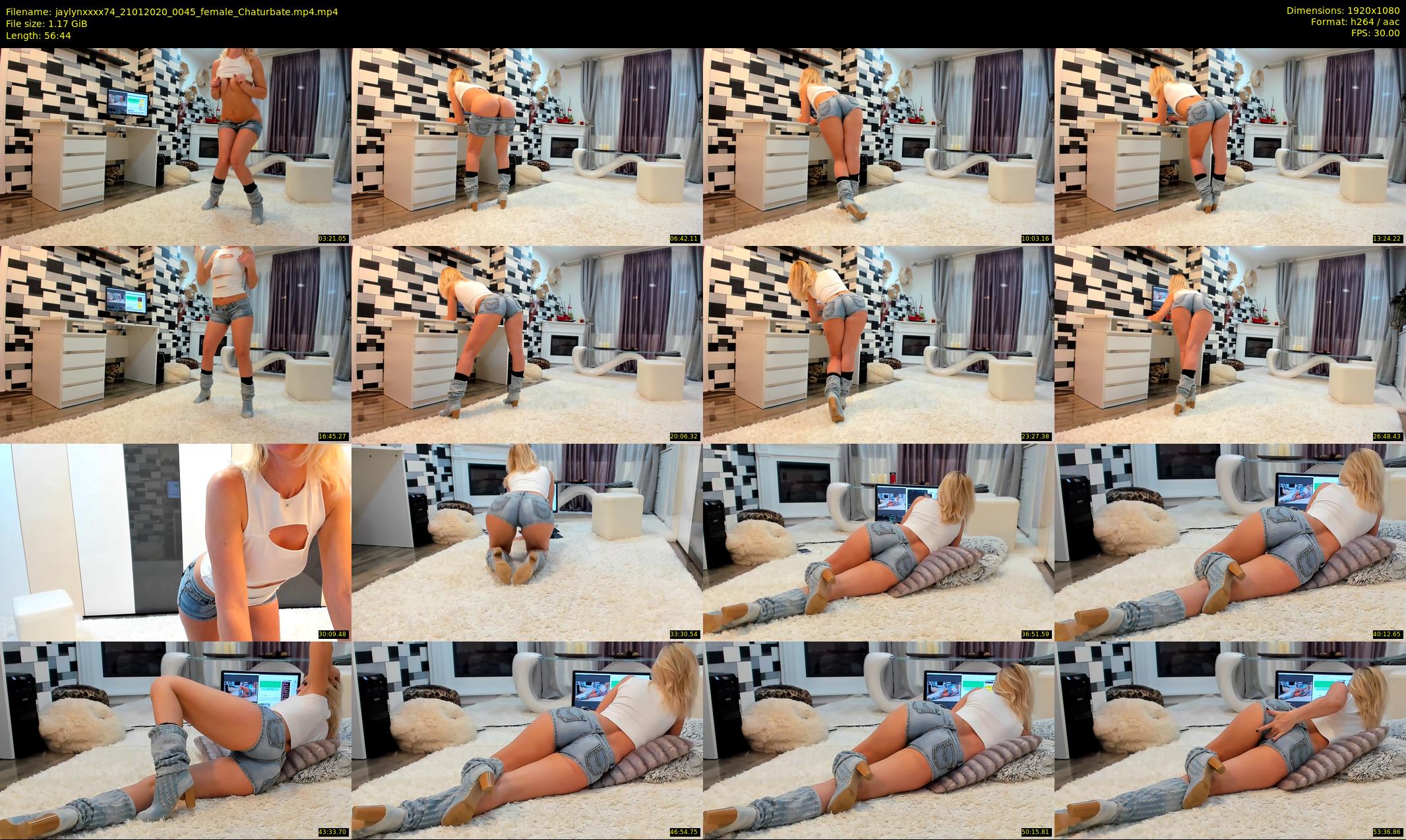 jaylynxxxx74 — 57 minute Chaturbate female cam show recording, 1080p, Jan 21, 2020