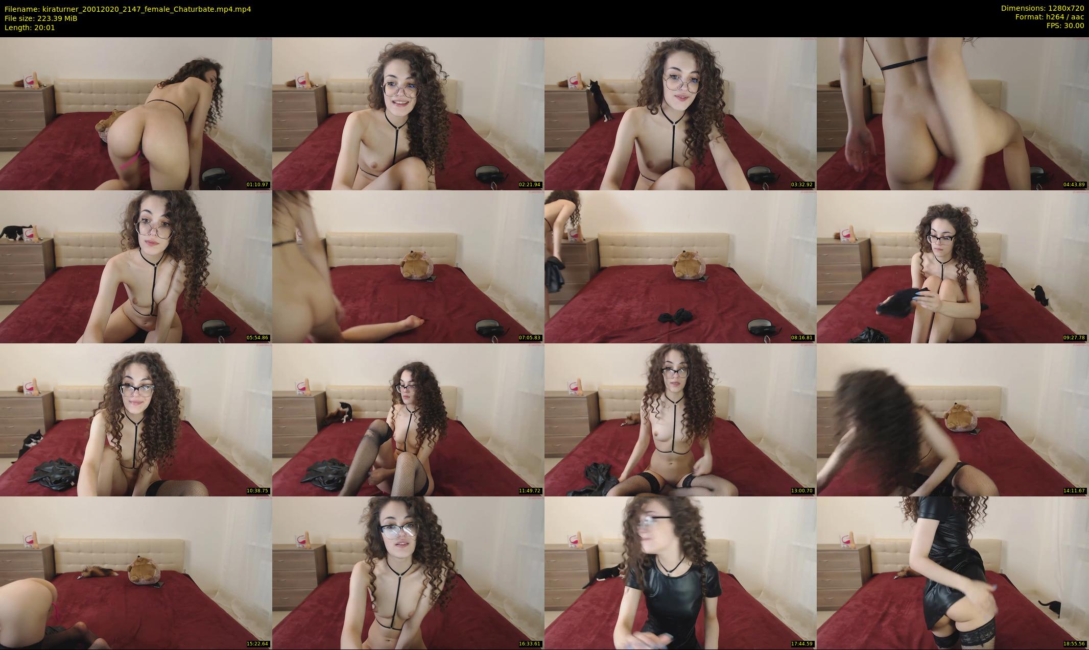 kiraturner — 21 minute Chaturbate couple cam show recording, 720p, Jan 20, 2020
