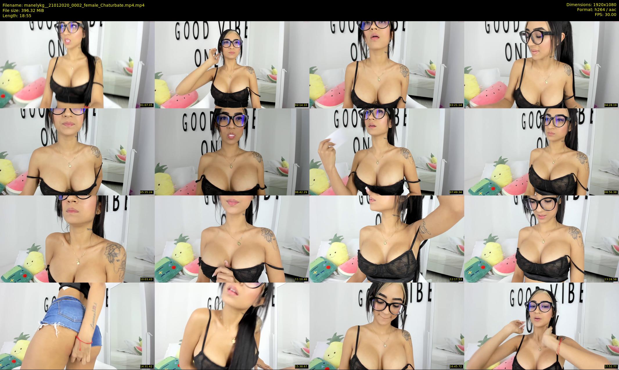 manelykg_ — 19 minute Chaturbate female cam show recording, 1080p, Jan 21, 2020
