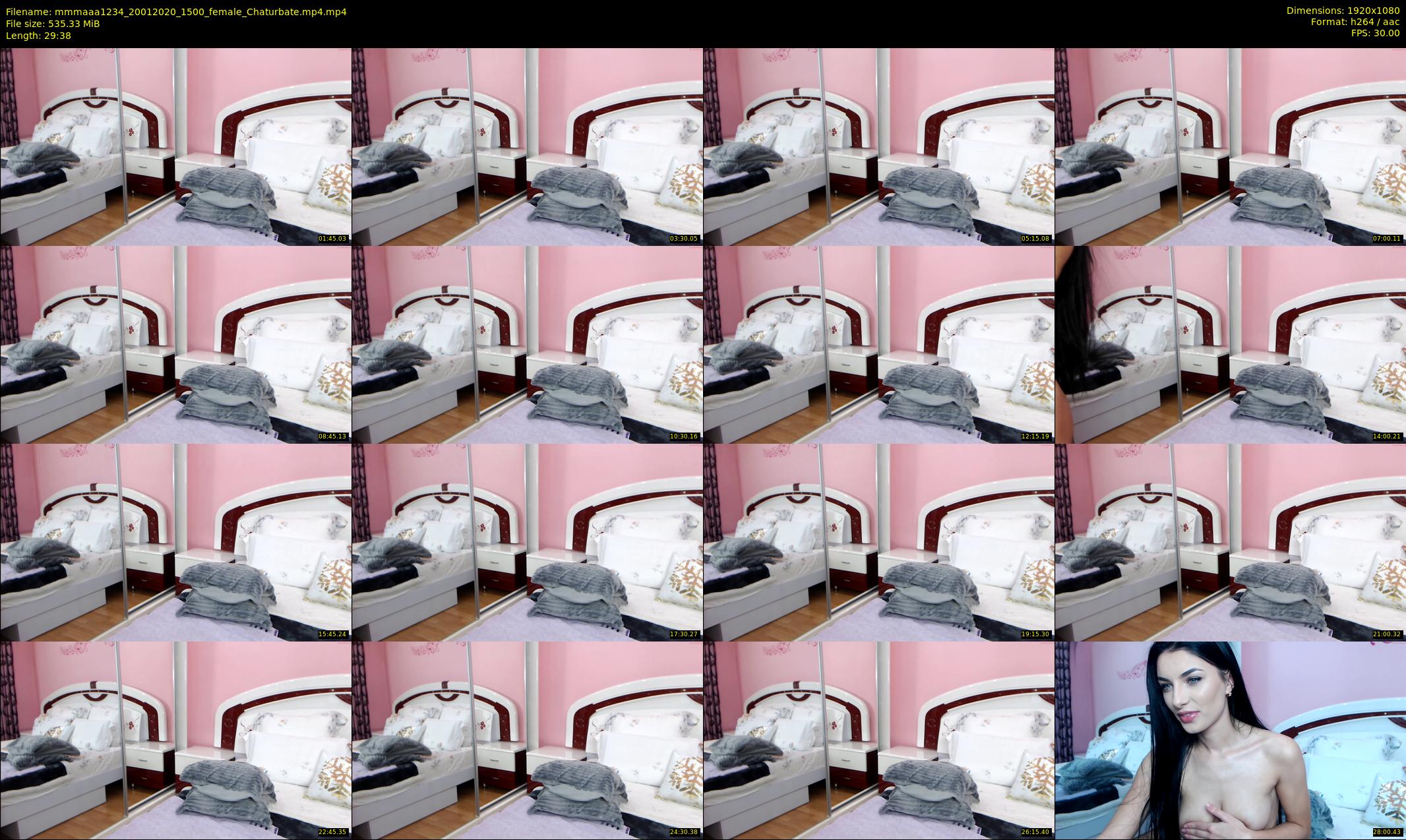 mmmaaa1234 — 30 minute Chaturbate female cam show recording, 1080p, Jan 20, 2020