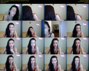 ohnicoleshine — 19 minute Chaturbate female cam show recording, 480p, Jan 20, 2020