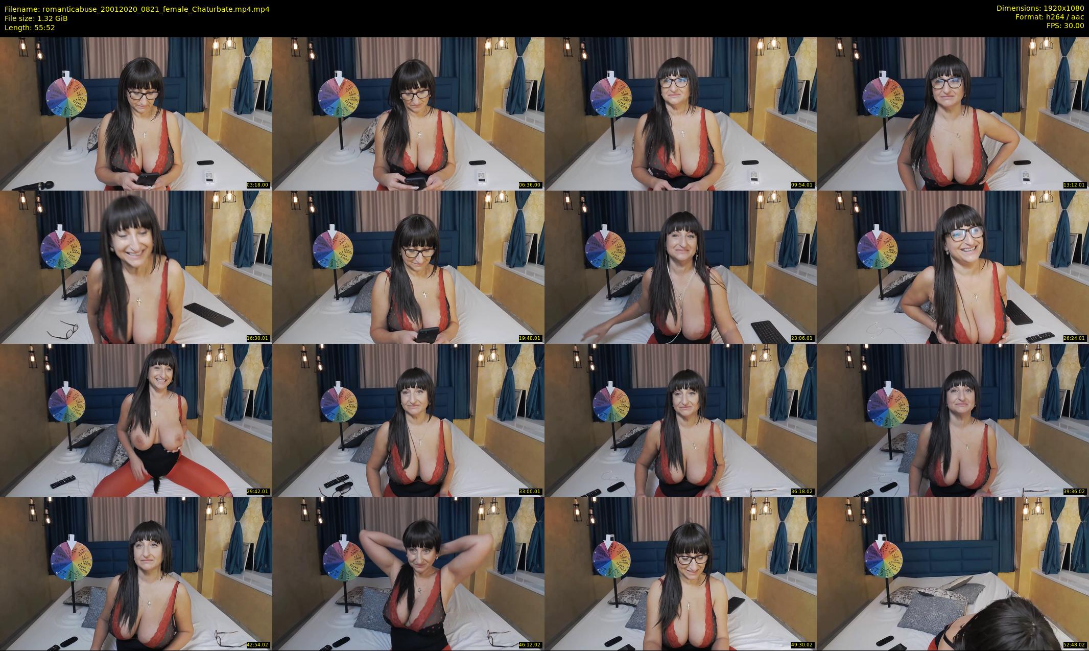 romanticabuse — 56 minute Chaturbate female cam show recording, 1080p, Jan 20, 2020