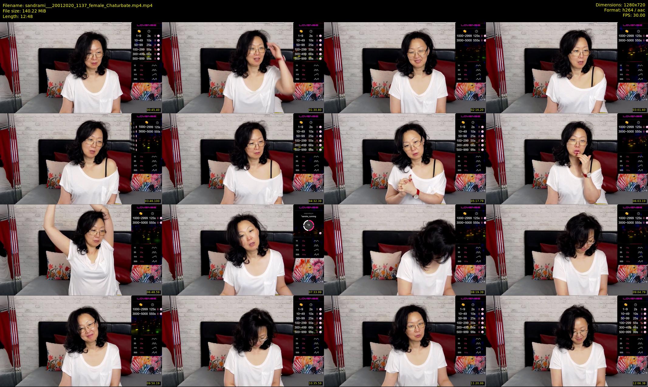 sandrami__ — 13 minute Chaturbate female cam show recording, 720p, Jan 20, 2020