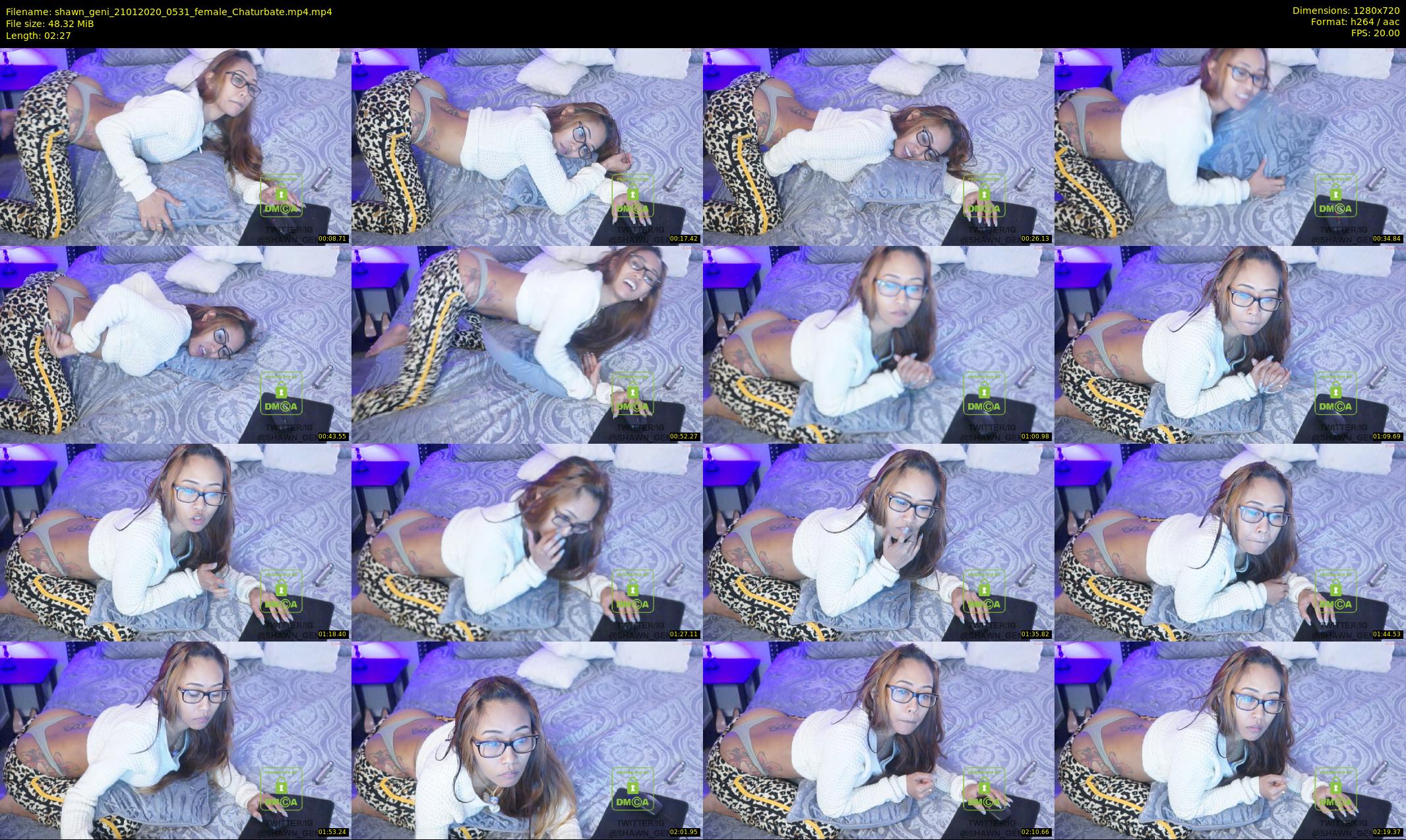 shawn_geni — 3 minute Chaturbate couple cam show recording, 720p, Jan 21, 2020