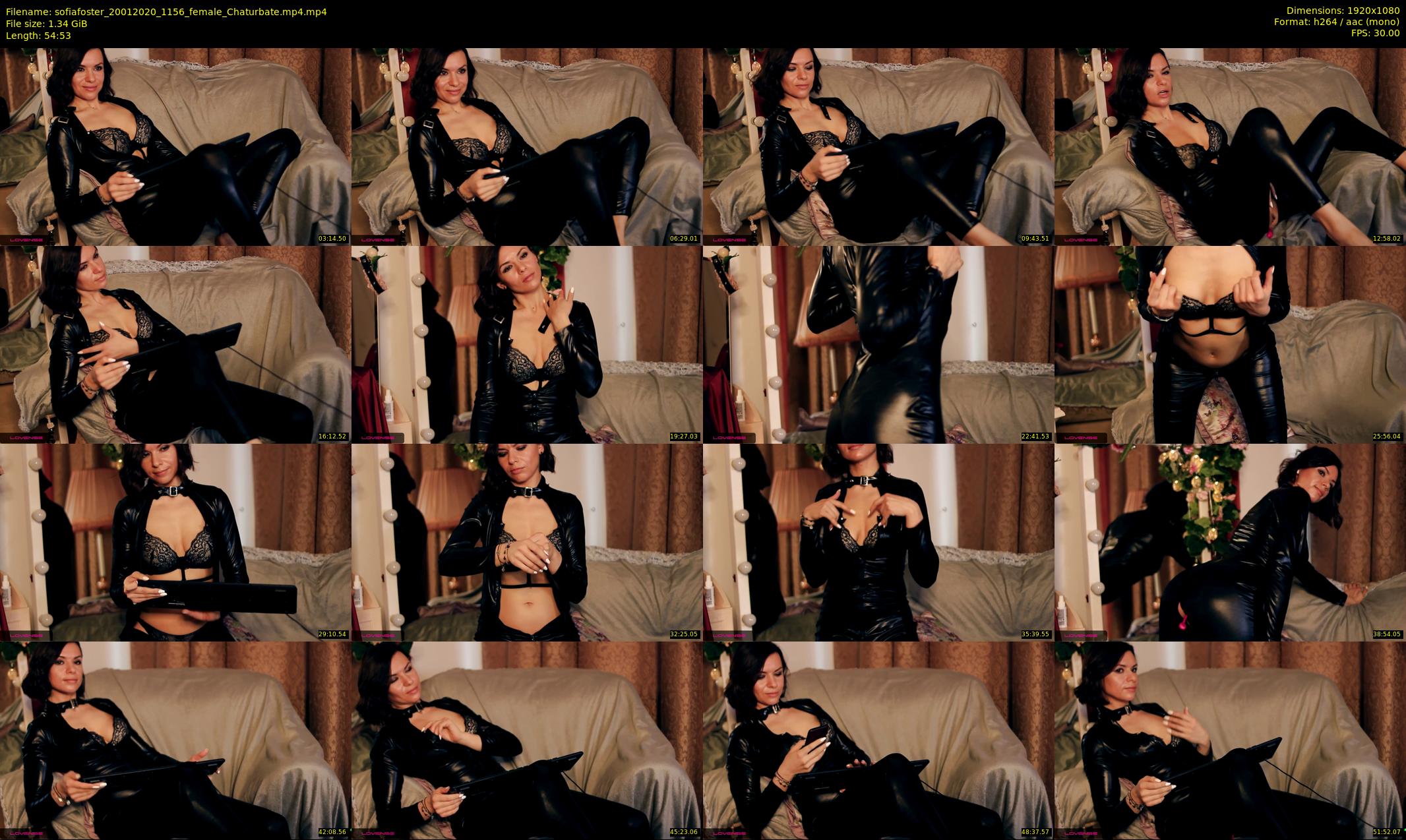 sofiafoster — 55 minute Chaturbate female cam show recording, 1080p, Jan 20, 2020