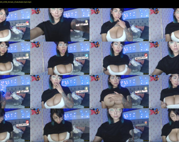 tattoo_ninja_kitty — 8 minute Chaturbate female cam show recording, 720p, Jan 19, 2020