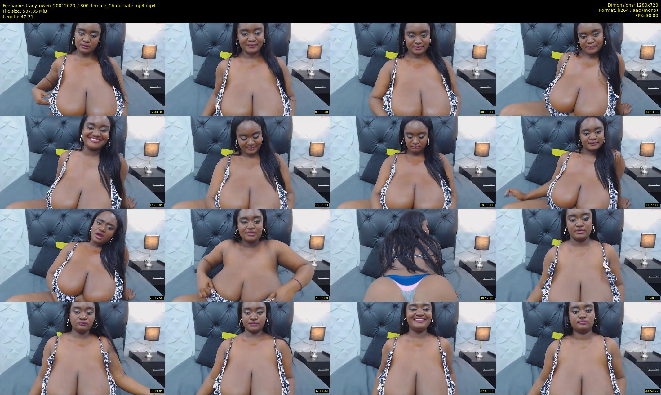 tracy_owen — 48 minute Chaturbate female cam show recording, 720p, Jan 20, 2020