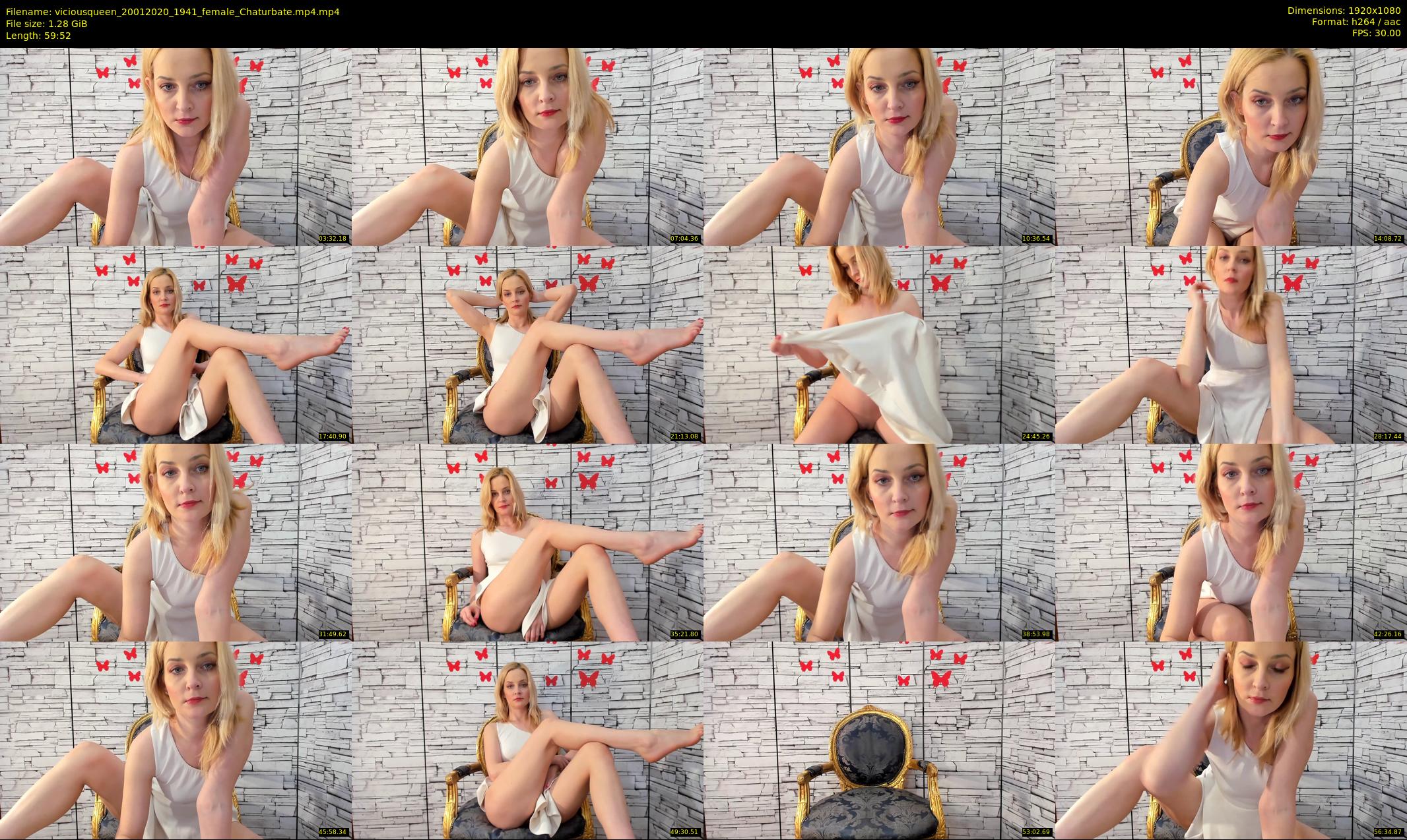 viciousqueen — 60 minute Chaturbate female cam show recording, 1080p, Jan 20, 2020