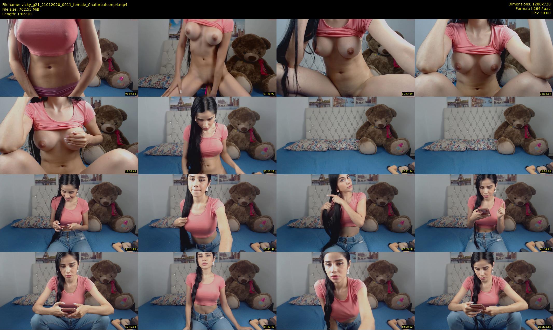 vicky_g21 — 67 minute Chaturbate female cam show recording, 720p, Jan 21, 2020