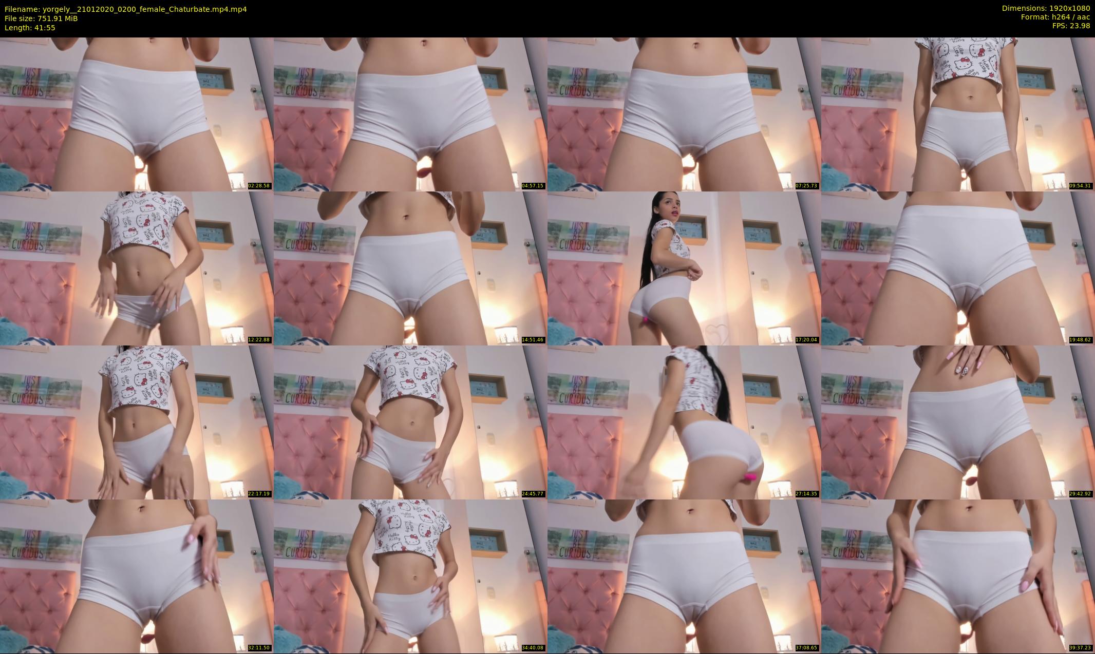 yorgely_ — 42 minute Chaturbate female cam show recording, 1080p, Jan 21, 2020