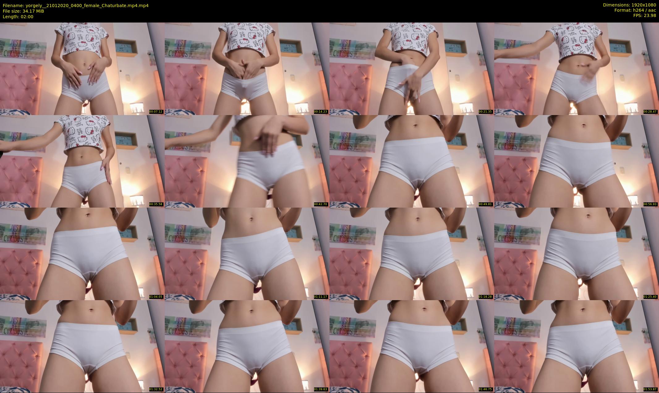 yorgely_ — 2 minute Chaturbate female cam show recording, 1080p, Jan 21, 2020