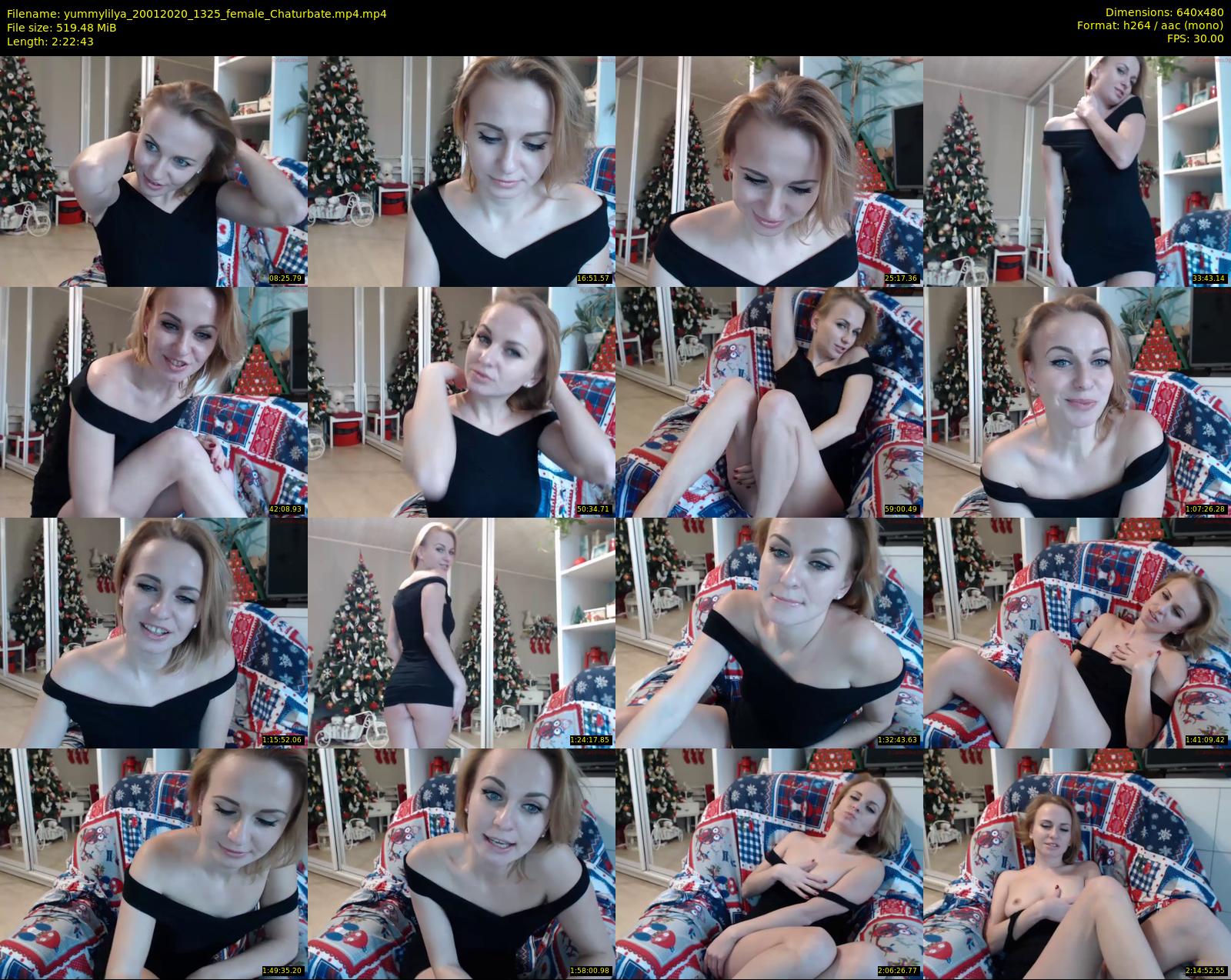 yummylilya — 143 minute Chaturbate female cam show recording, 480p, Jan 20, 2020