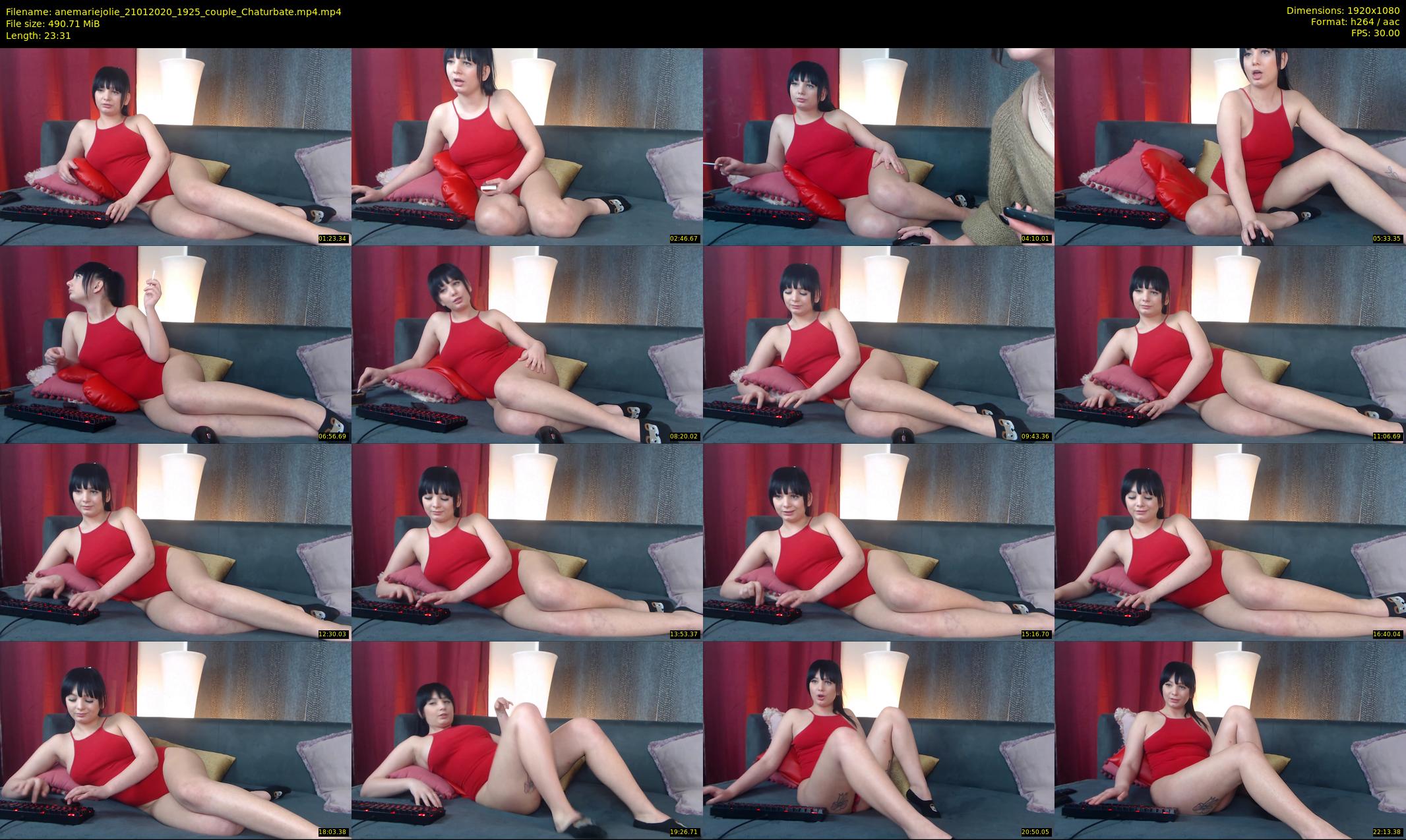 anemariejolie — 24 minute Chaturbate female cam show recording, 1080p, Jan 21, 2020