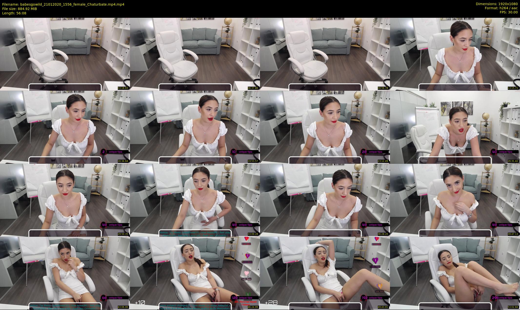 babesgowild — 57 minute Chaturbate couple cam show recording, 1080p, Jan 21, 2020