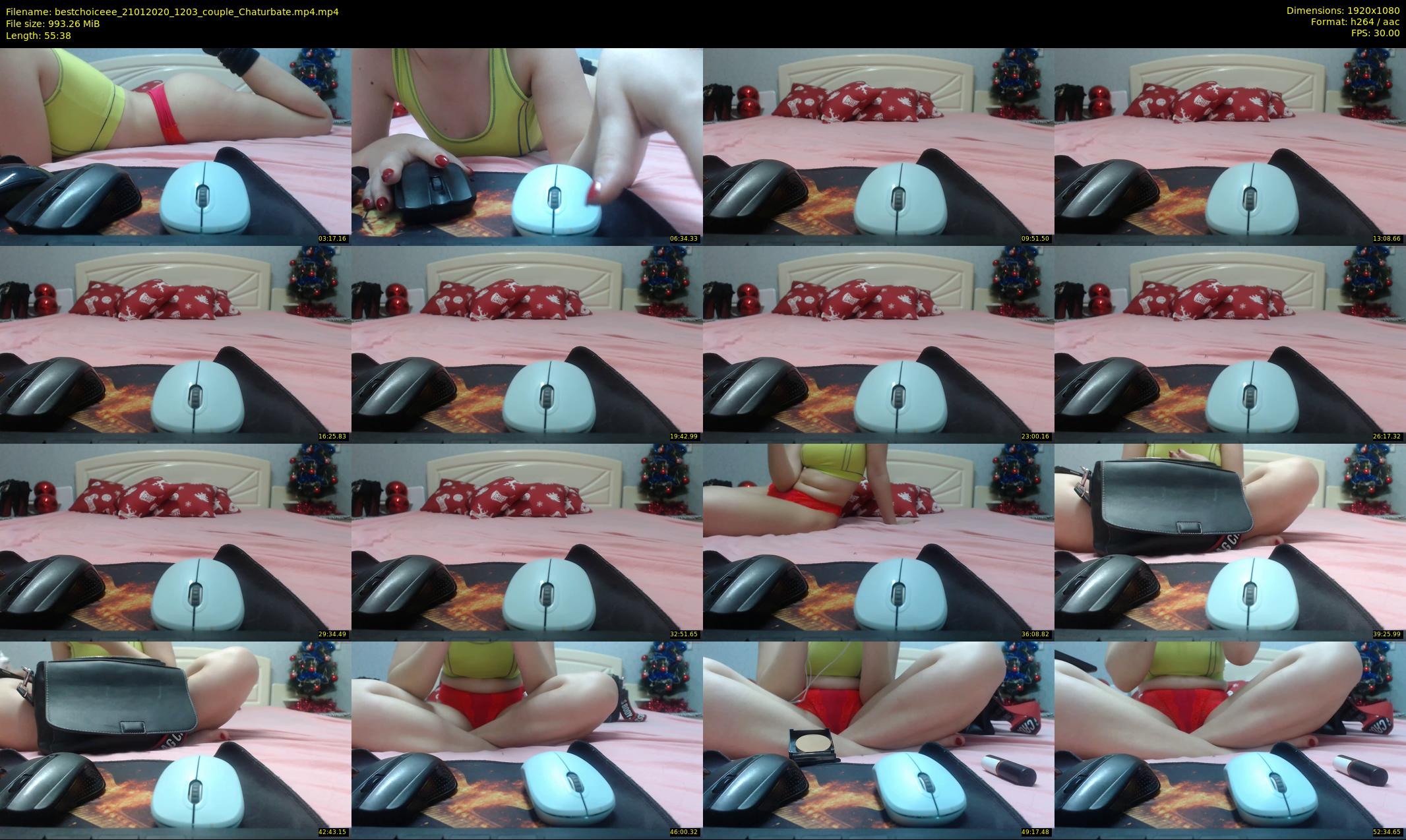 bestchoiceee — 56 minute Chaturbate couple cam show recording, 1080p, Jan 21, 2020