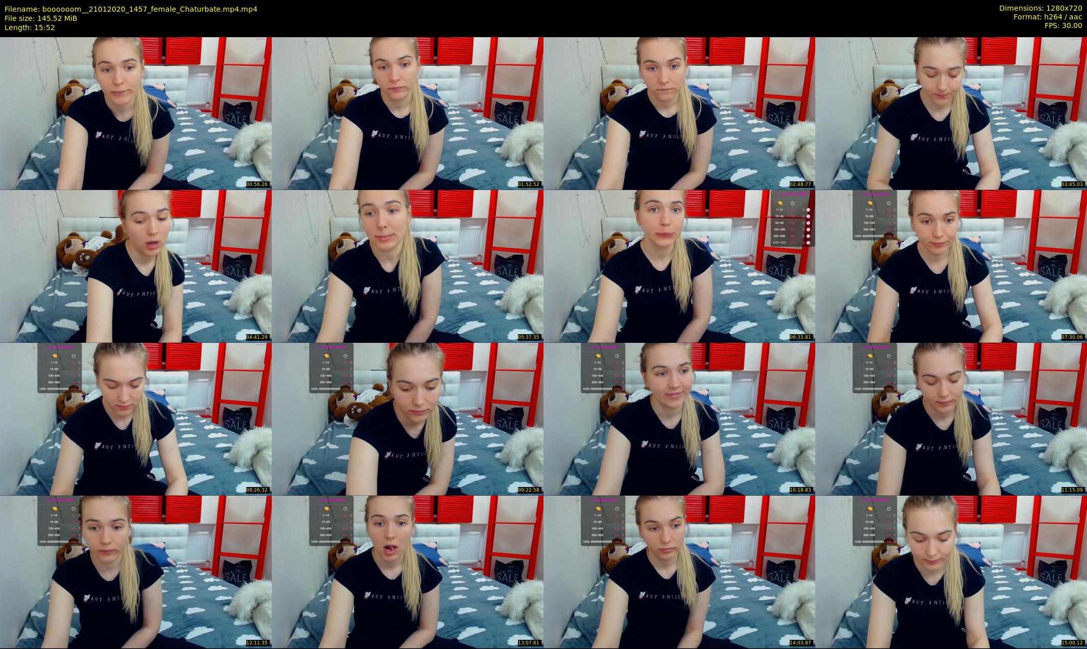 boooooom_ — 16 minute Chaturbate female cam show recording, 720p, Jan 21, 2020