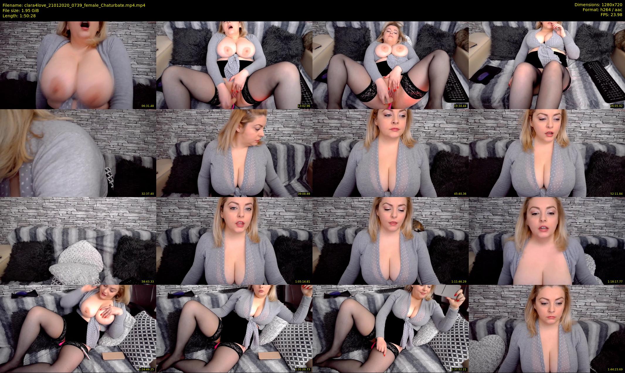 clara4love — 111 minute Chaturbate female cam show recording, 720p, Jan 21, 2020