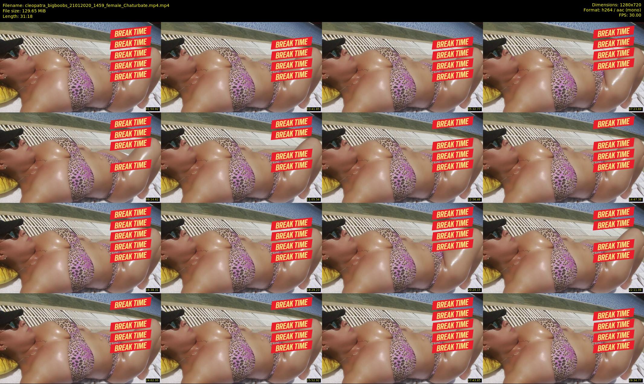 cleopatra_bigboobs — 32 minute Chaturbate female cam show recording, 720p, Jan 21, 2020
