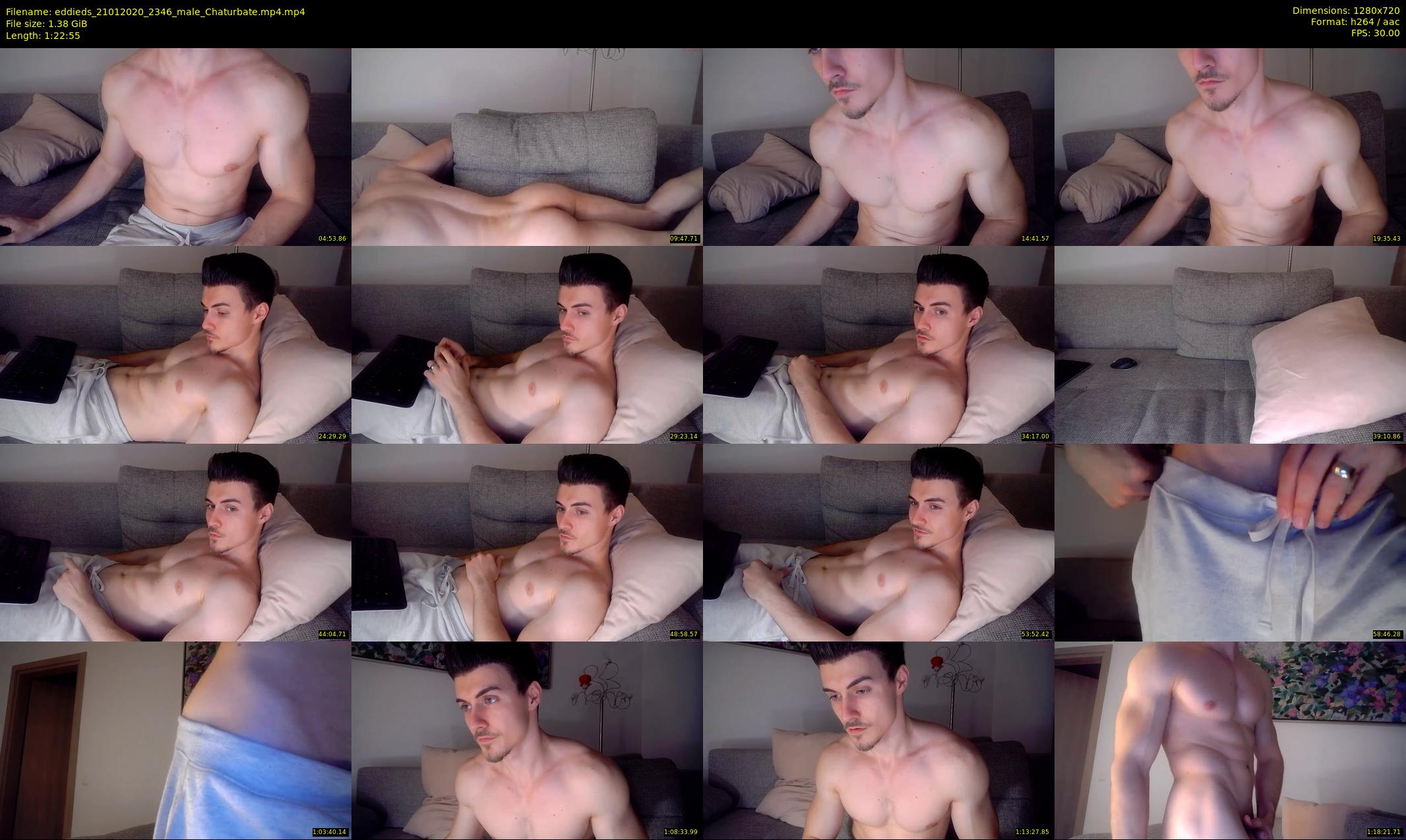 eddieds — 83 minute Chaturbate male cam show recording, 720p, Jan 21, 2020