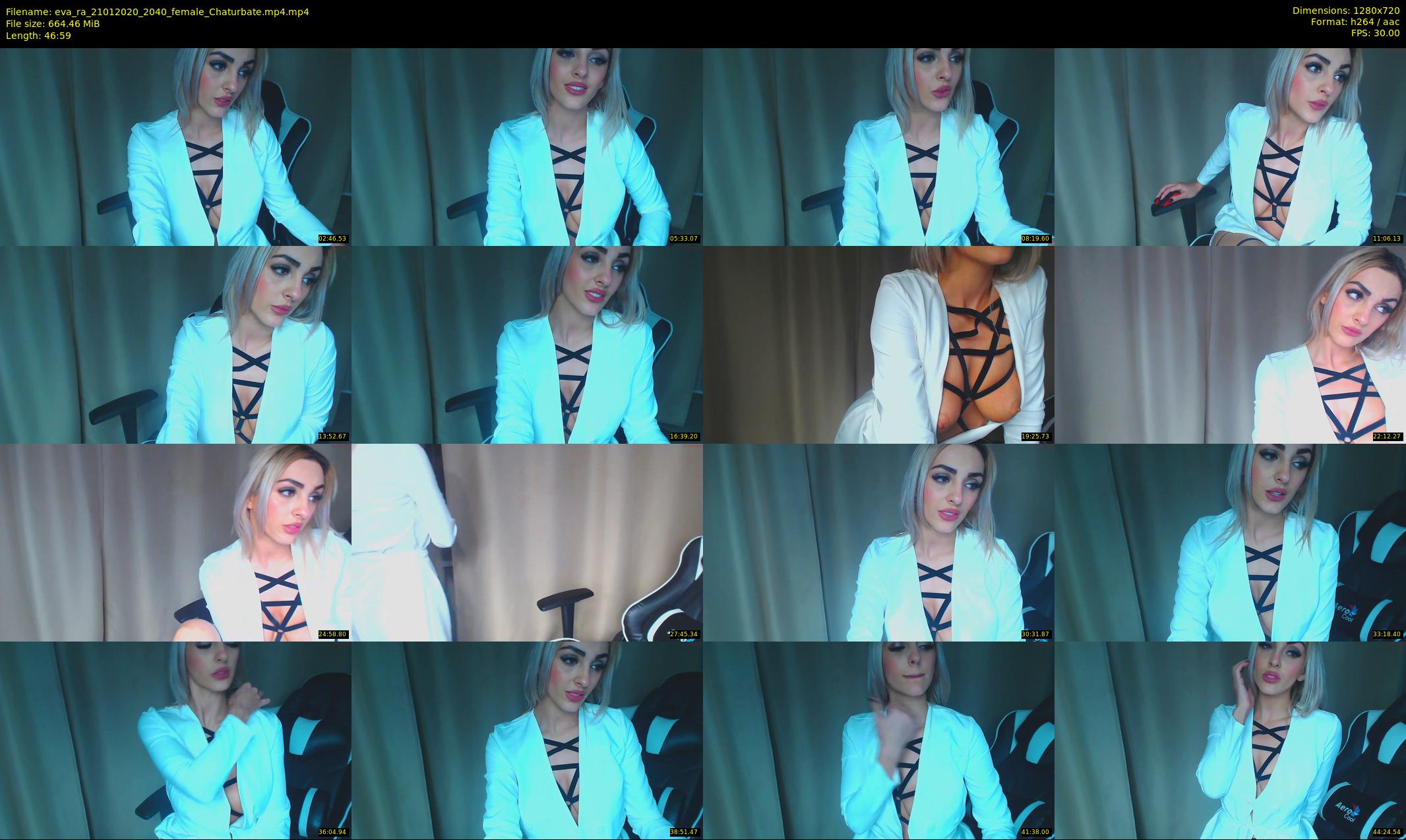 eva_ra — 47 minute Chaturbate female cam show recording, 720p, Jan 21, 2020