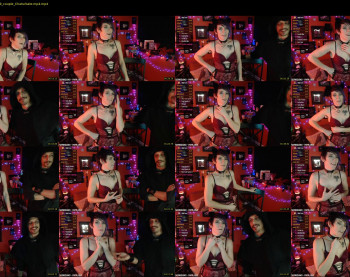 fatalgoth — 4 minute Chaturbate couple cam show recording, 1080p, Jan 21, 2020