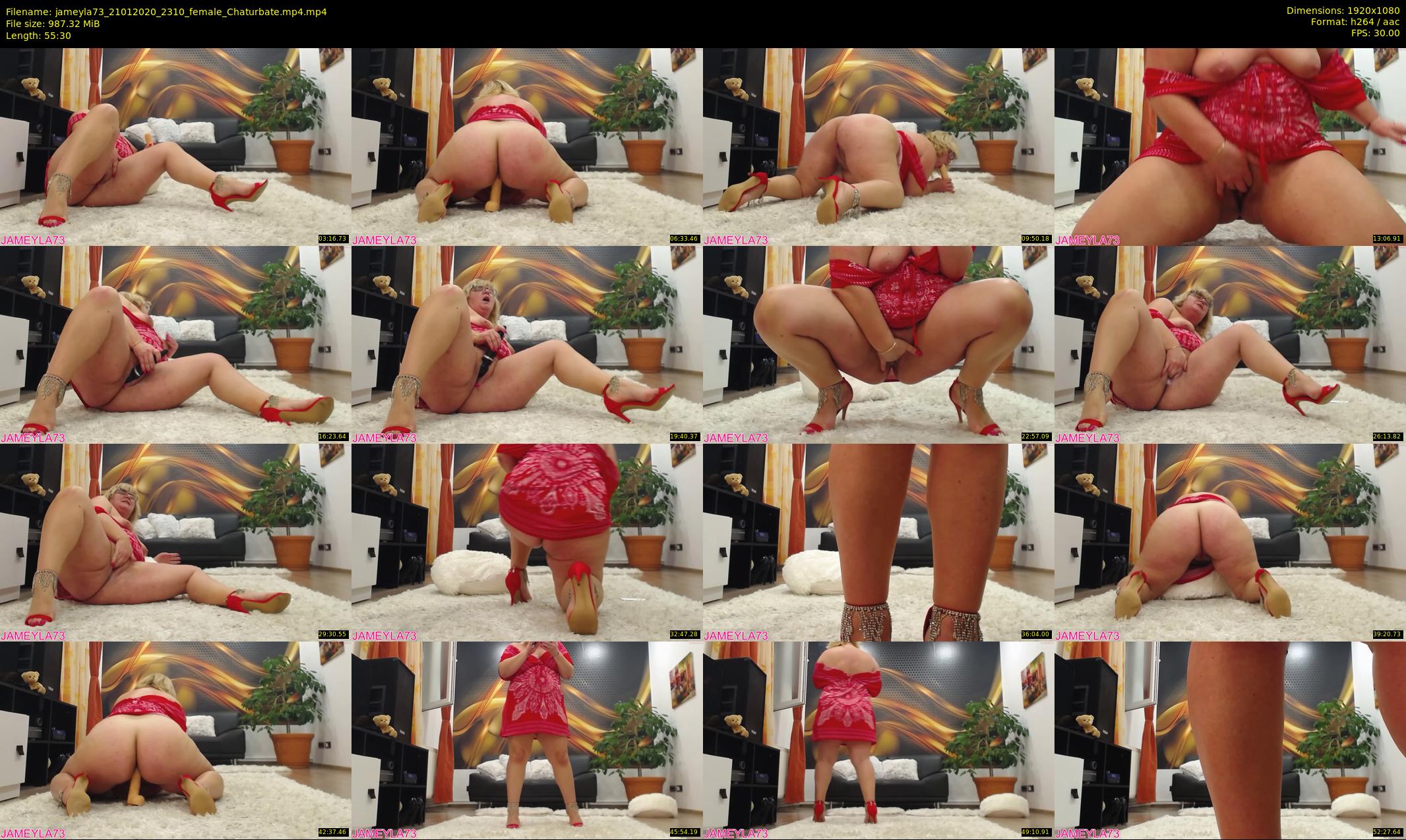 jameyla73 — 56 minute Chaturbate female cam show recording, 1080p, Jan 21, 2020