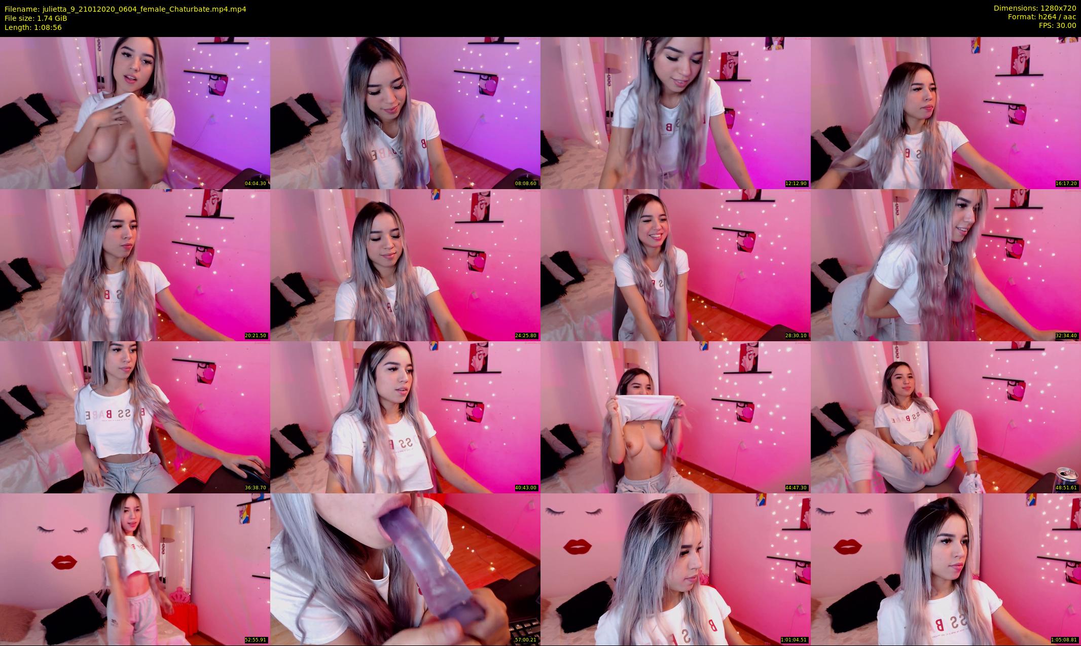 julietta_9 — 69 minute Chaturbate female cam show recording, 720p, Jan 21, 2020