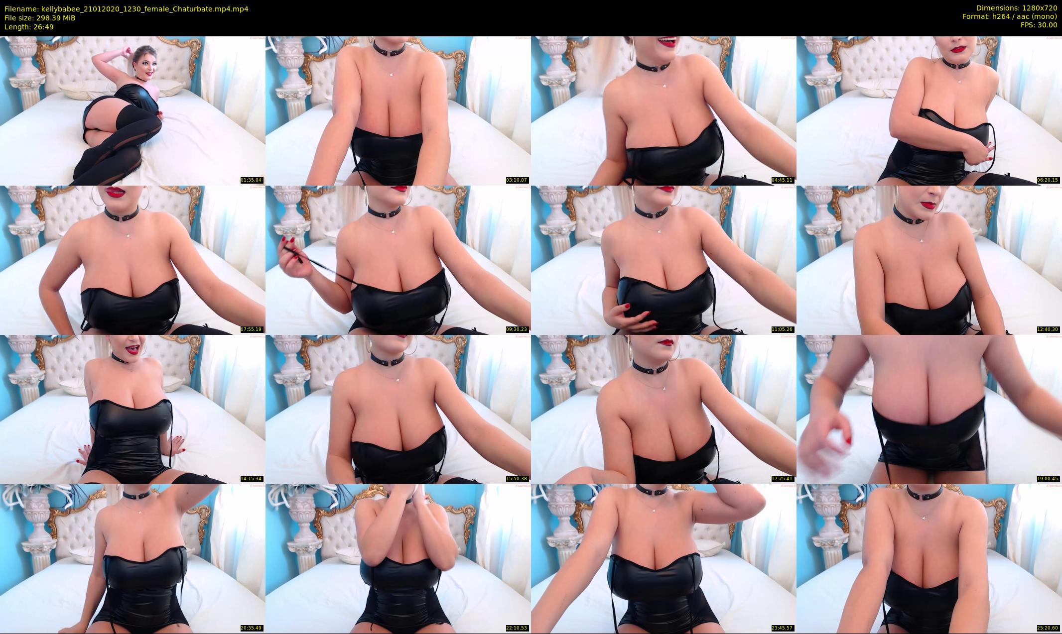 kellybabee — 27 minute Chaturbate female cam show recording, 720p, Jan 21, 2020
