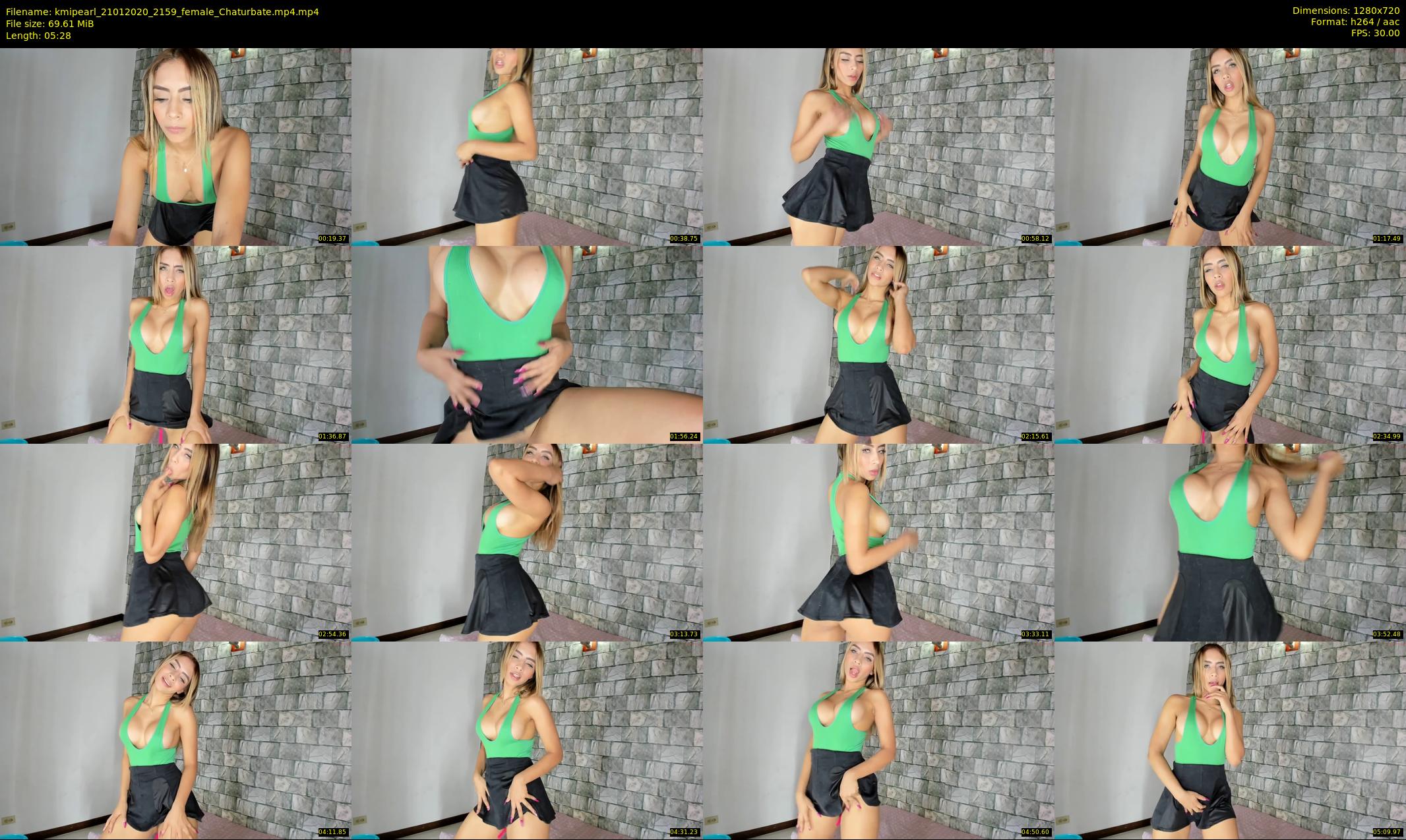 kmipearl — 6 minute Chaturbate female cam show recording, 720p, Jan 21, 2020