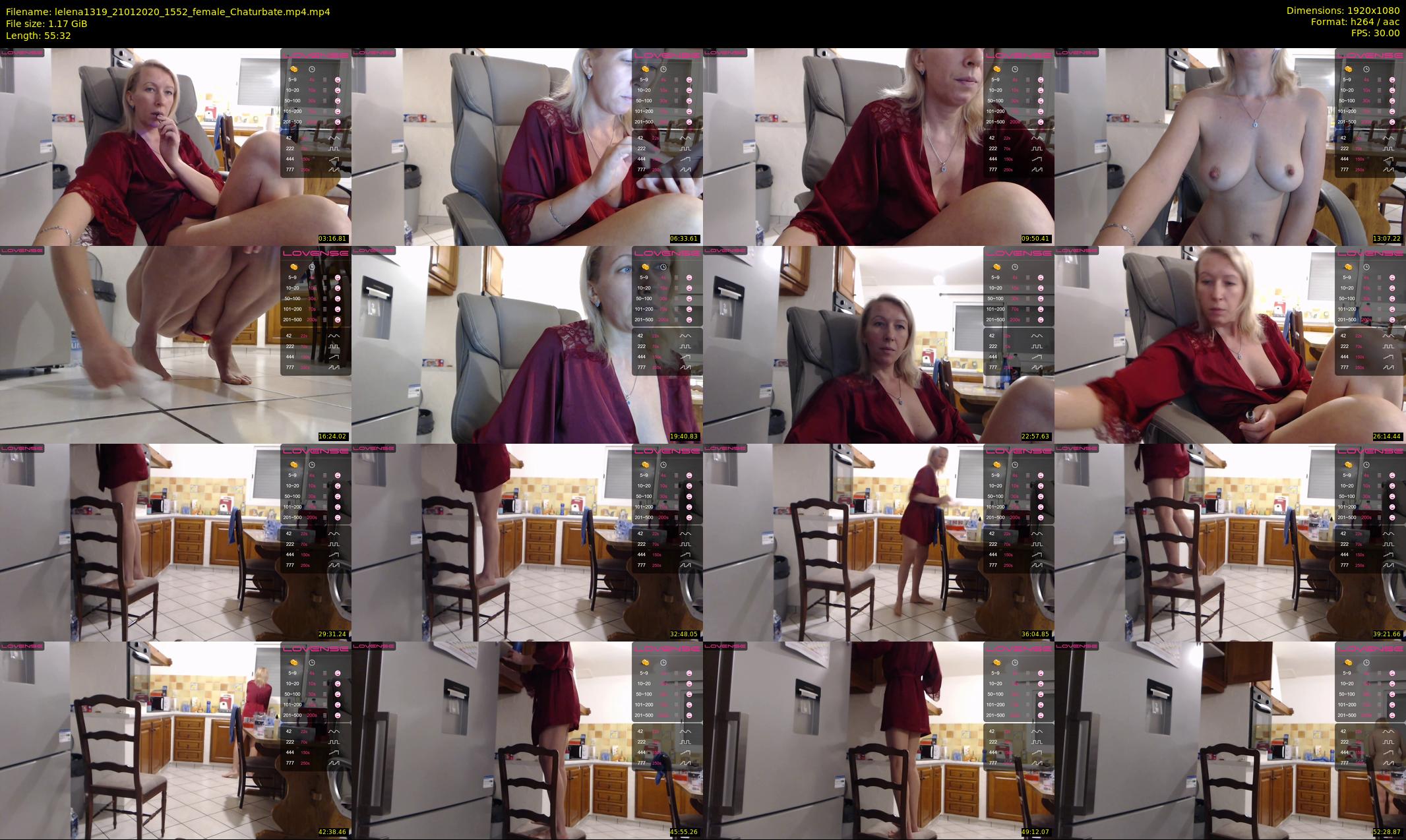 lelena1319 — 56 minute Chaturbate female cam show recording, 1080p, Jan 21, 2020