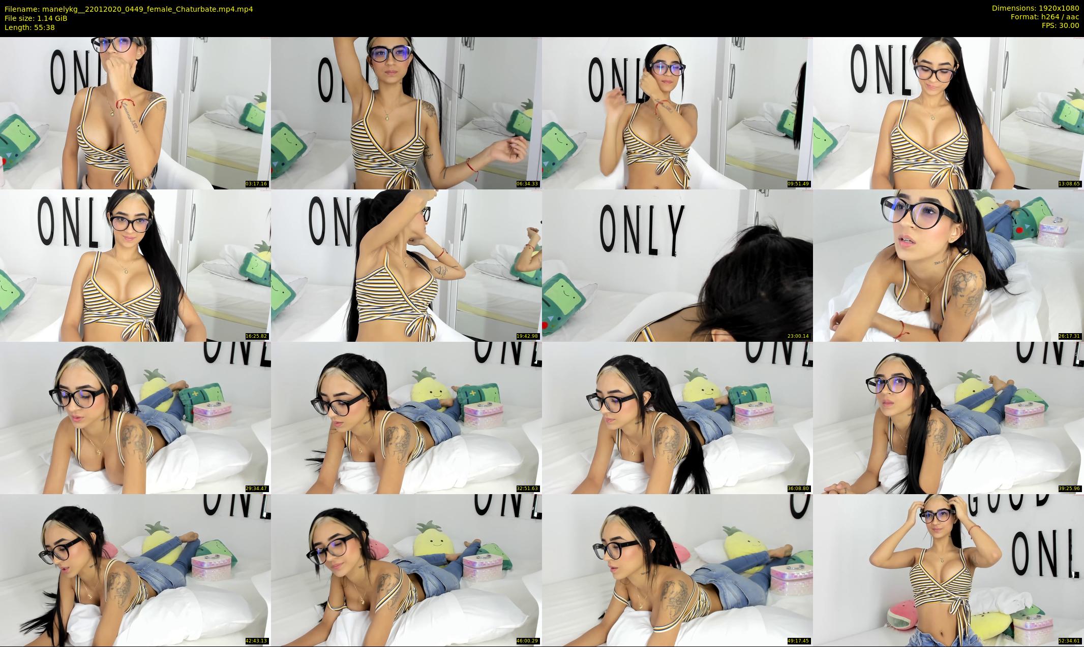 manelykg_ — 56 minute Chaturbate female cam show recording, 1080p, Jan 22, 2020