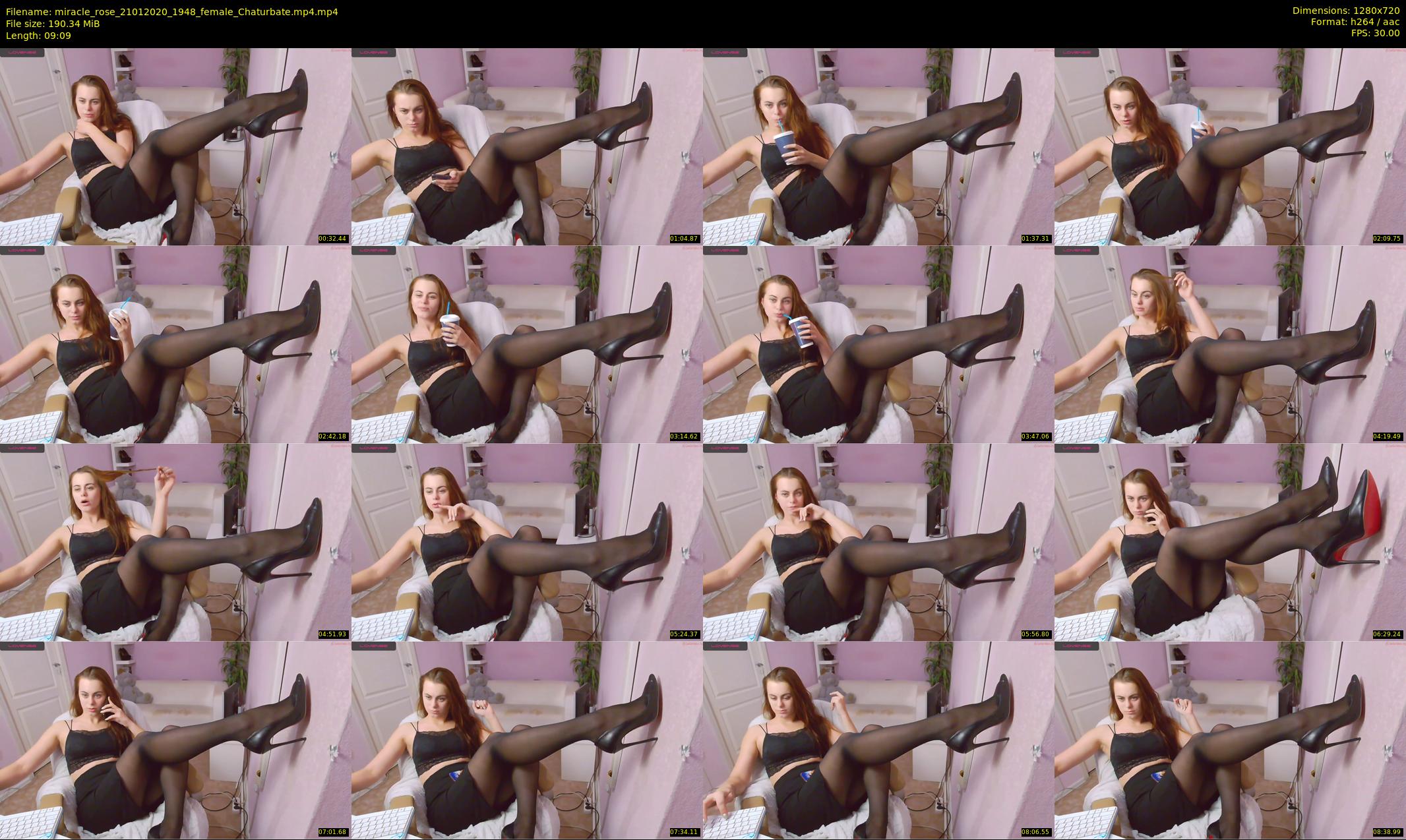 miracle_rose — 10 minute Chaturbate female cam show recording, 720p, Jan 21, 2020