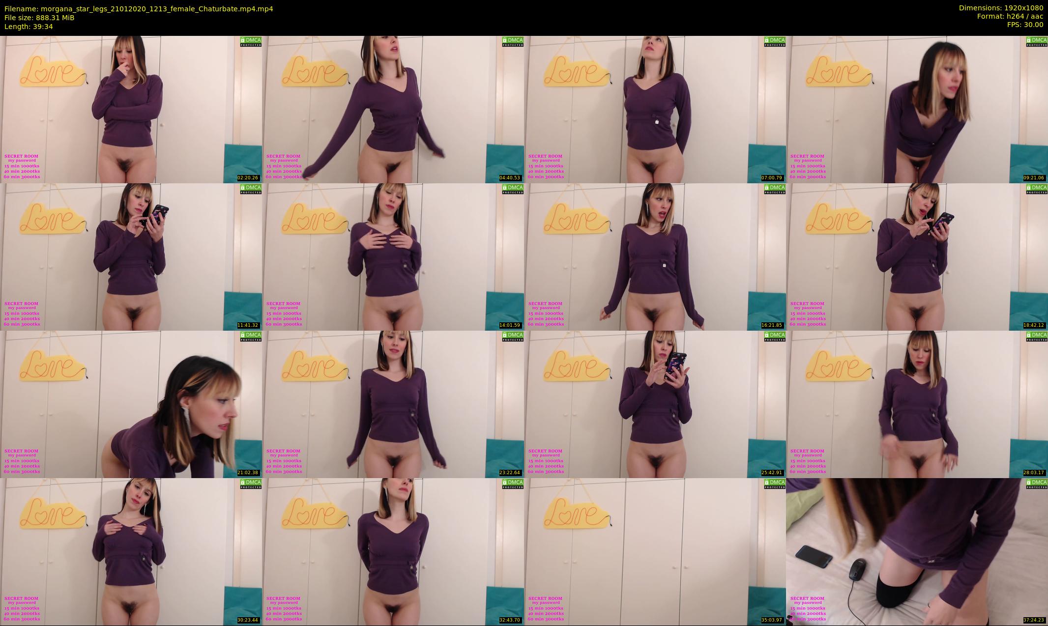 morgana_star_legs — 40 minute Chaturbate female cam show recording, 1080p, Jan 21, 2020
